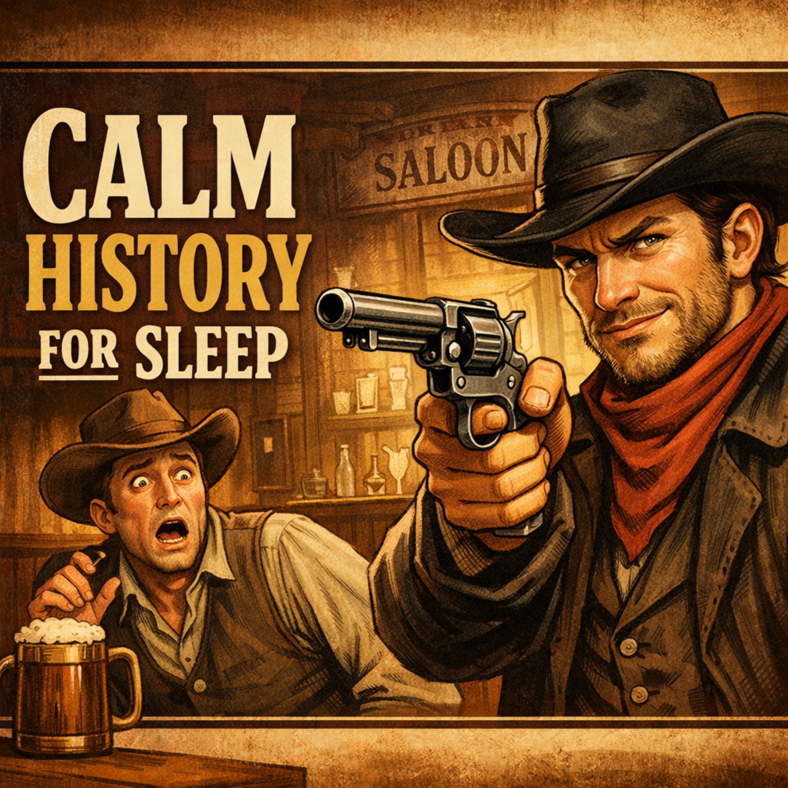 Why Life Was BRUTAL in Wild West Saloons | Boring History For Sleep