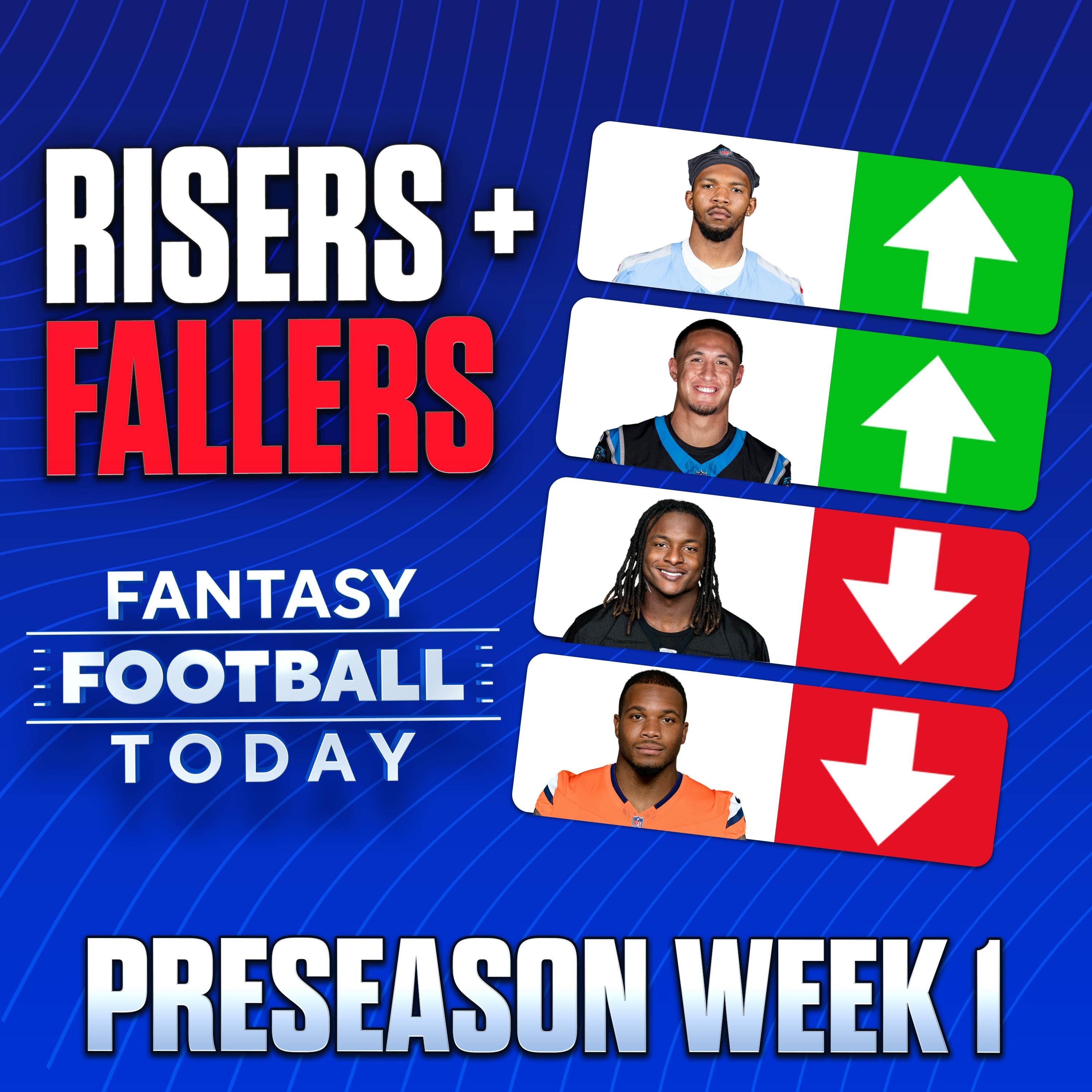Preseason Week One Risers and Fallers: The Rookie RBs are On the Move (08/11 Fantasy Football Podcast)