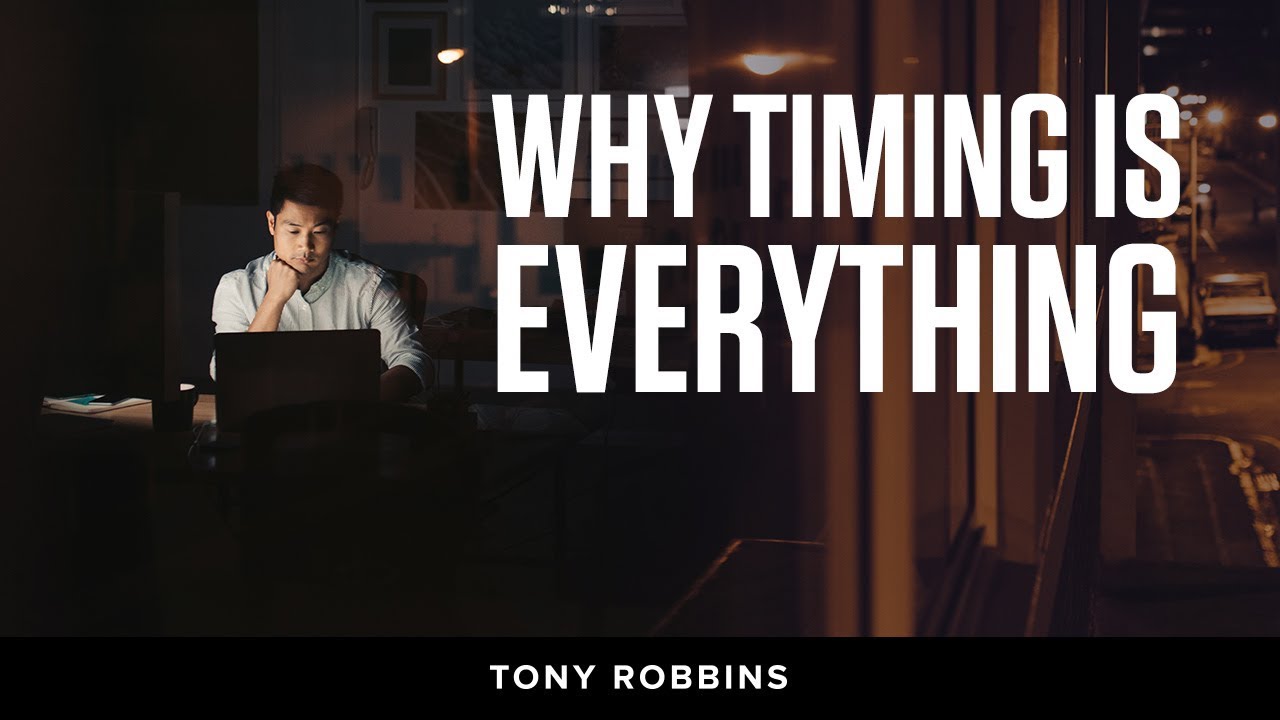Why timing is everything | Tony Robbins Podcast episode artwork