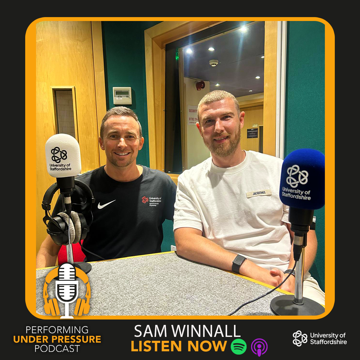 University of Staffordshire\'s Performing Under Pressure Podcast