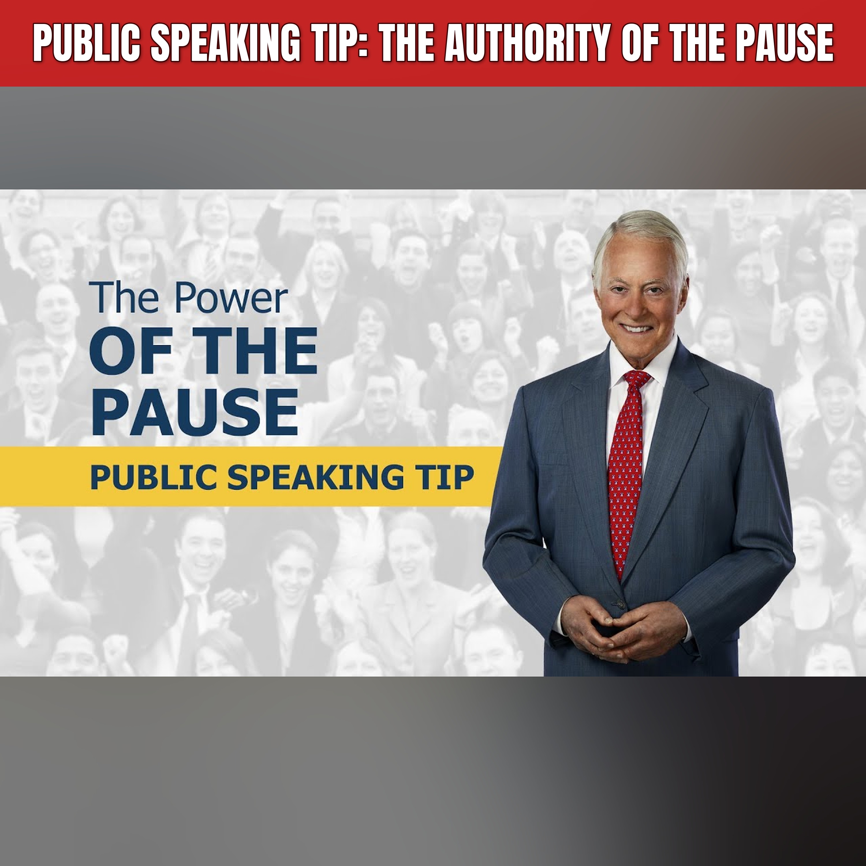 Public Speaking Tip: The Authority of the Pause episode artwork