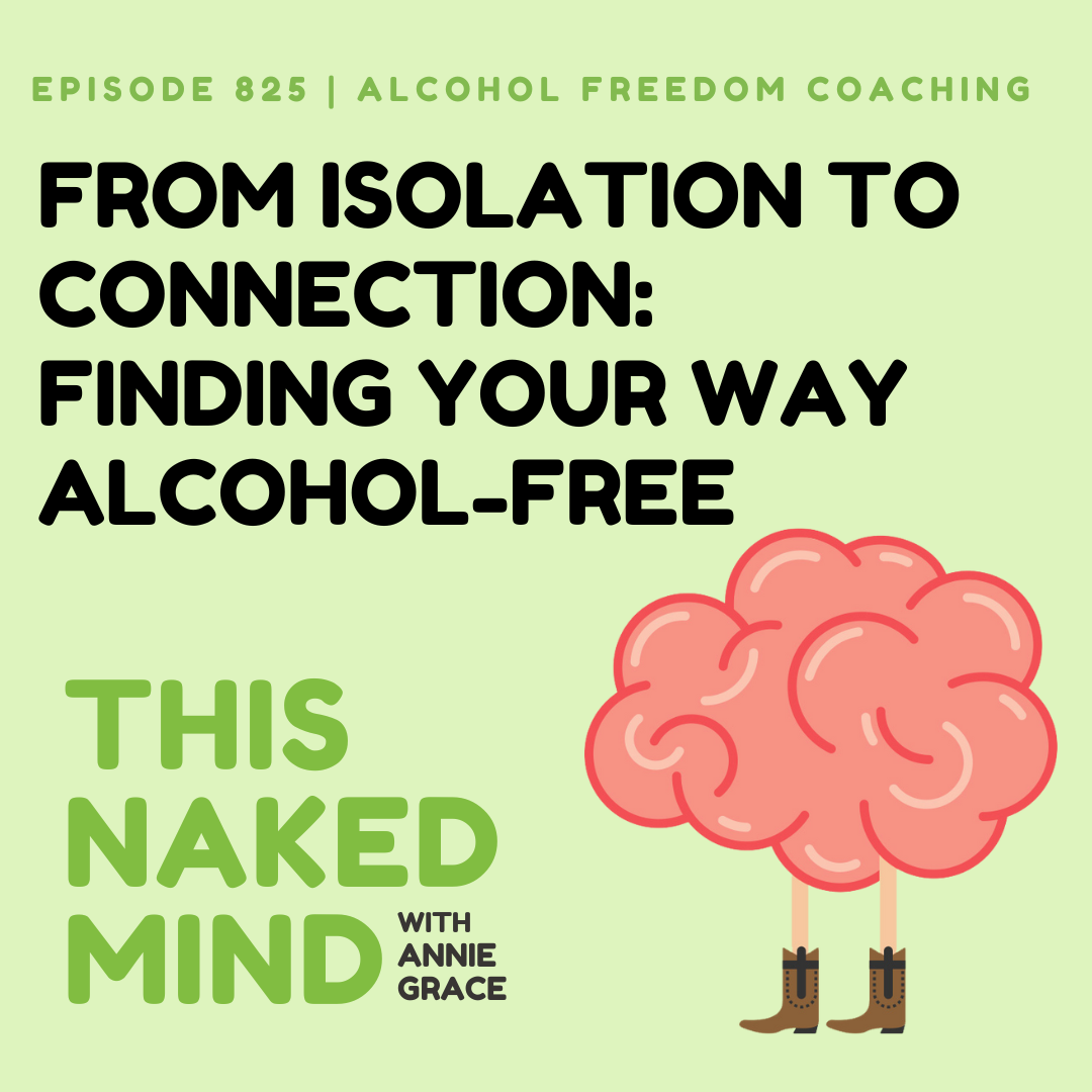 From Isolation to Connection: Finding Your Way Alcohol-Free | Alcohol Freedom Coaching | E825
