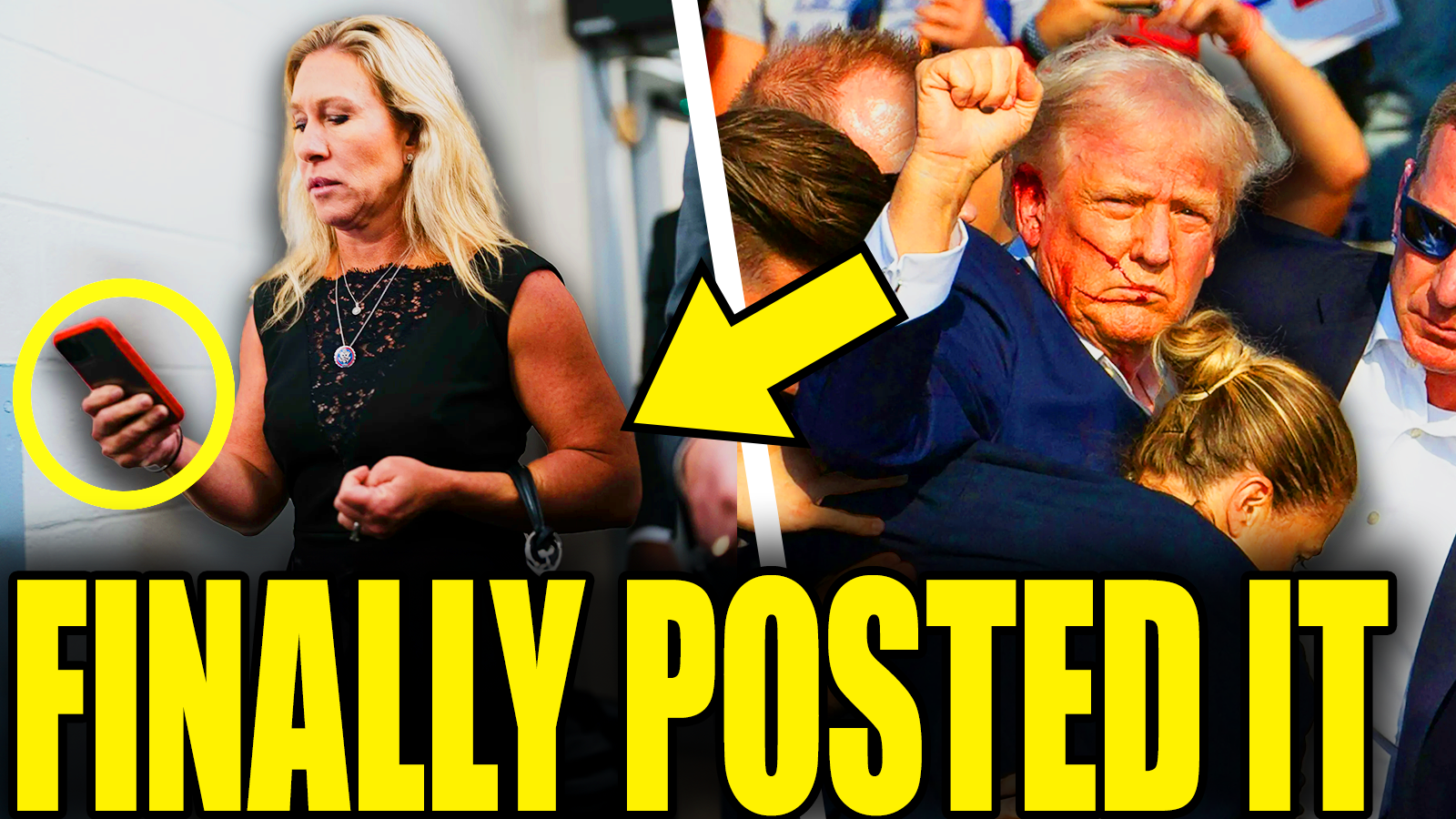Marjorie Makes Insane Trump Ass*sination Post After Death Threat Leak episode artwork