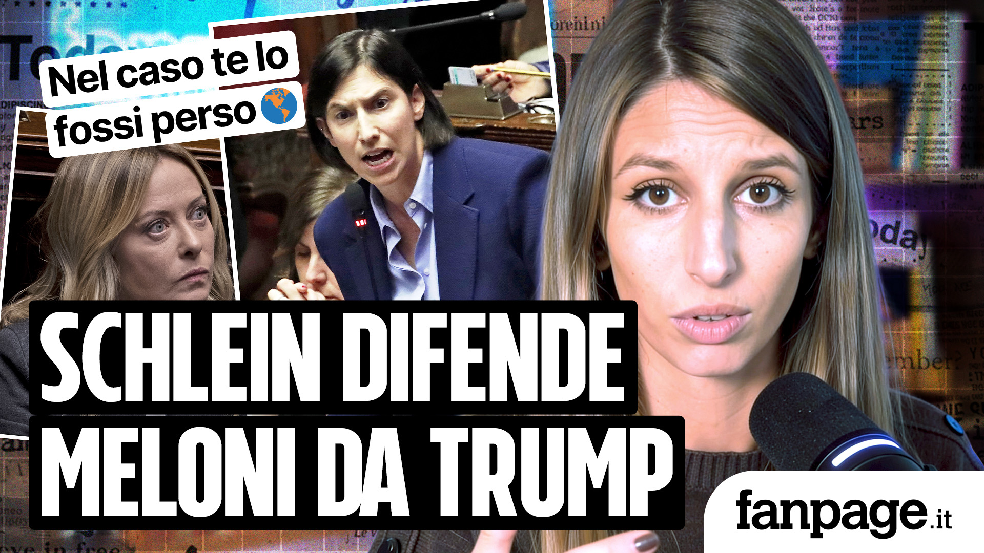 Il Papa e Meloni ancora bersaglio di Trump, Schlein difende la premier episode artwork