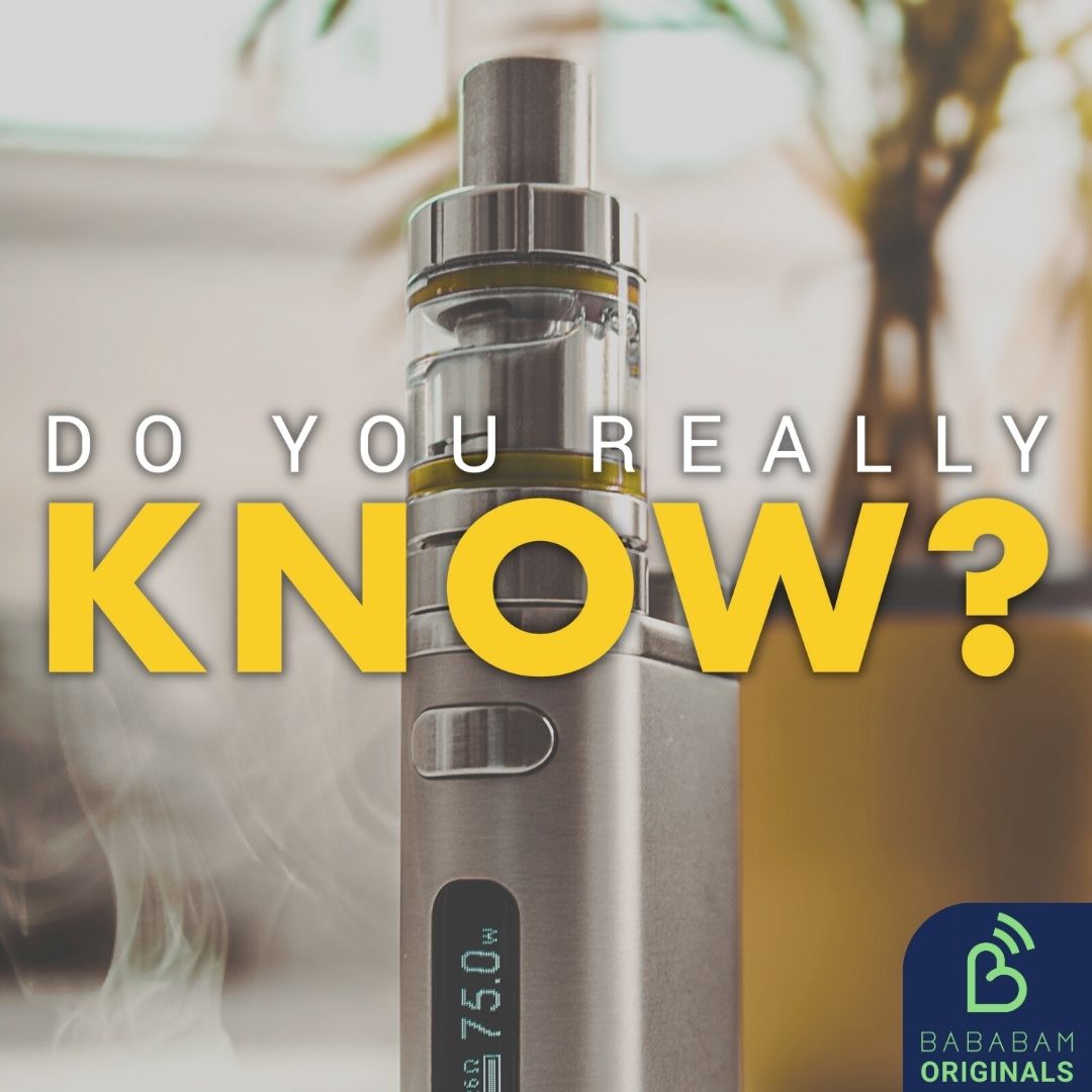 Should vapes have the same restrictions as cigarettes? by Do you really