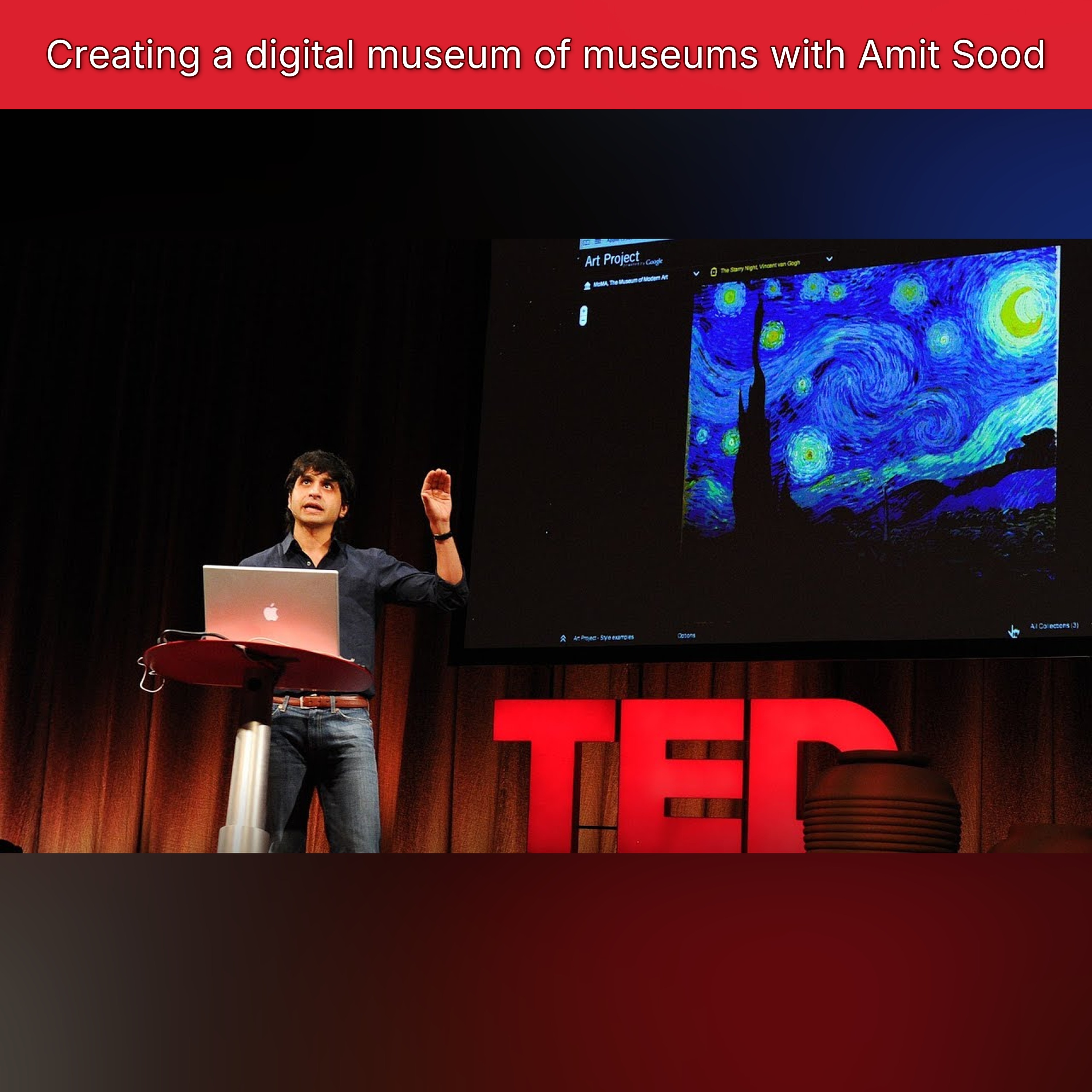 Creating a digital museum of museums with Amit Sood episode artwork