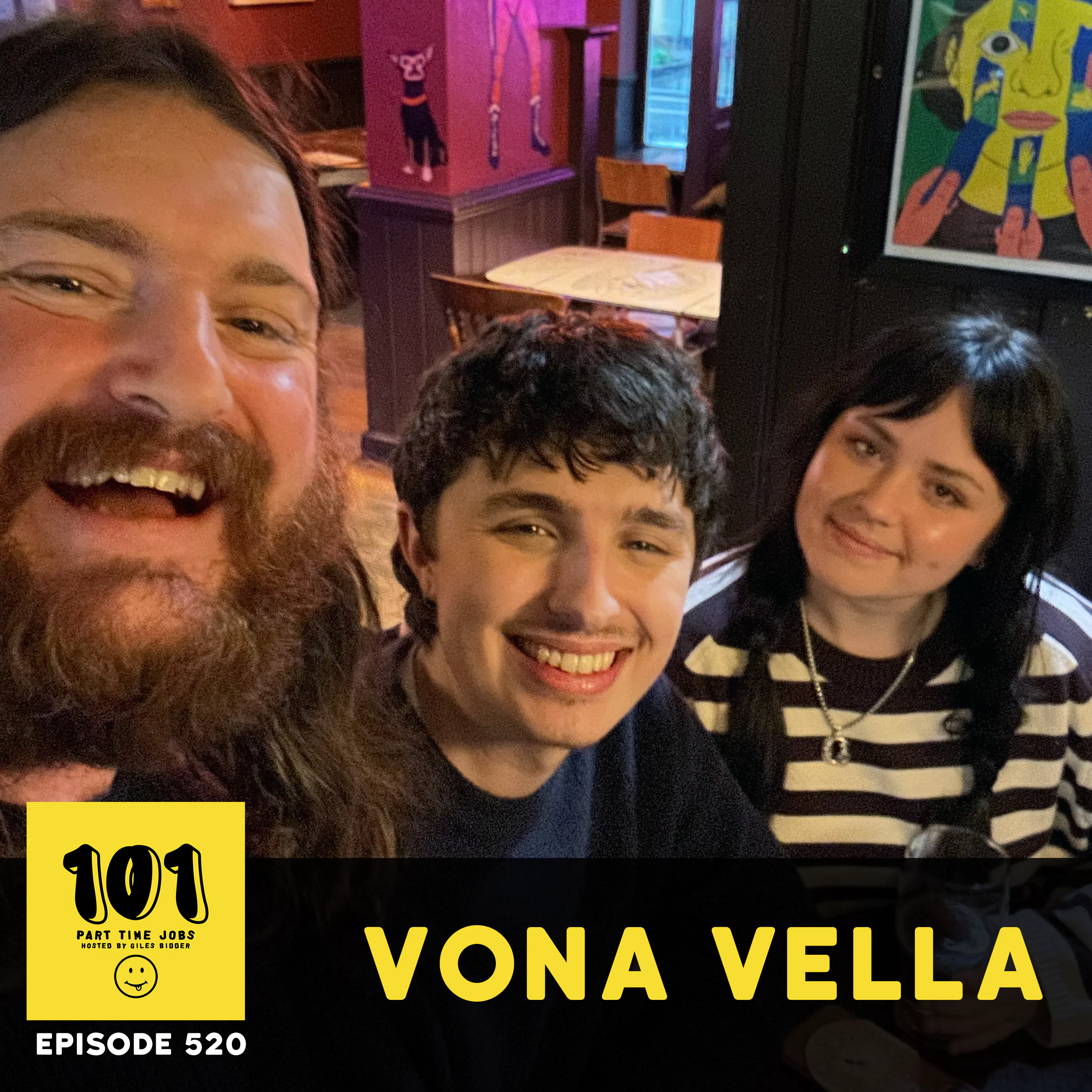 Vona Vella - "Covering Jason Mraz as a wedding band... that was a low point" episode artwork