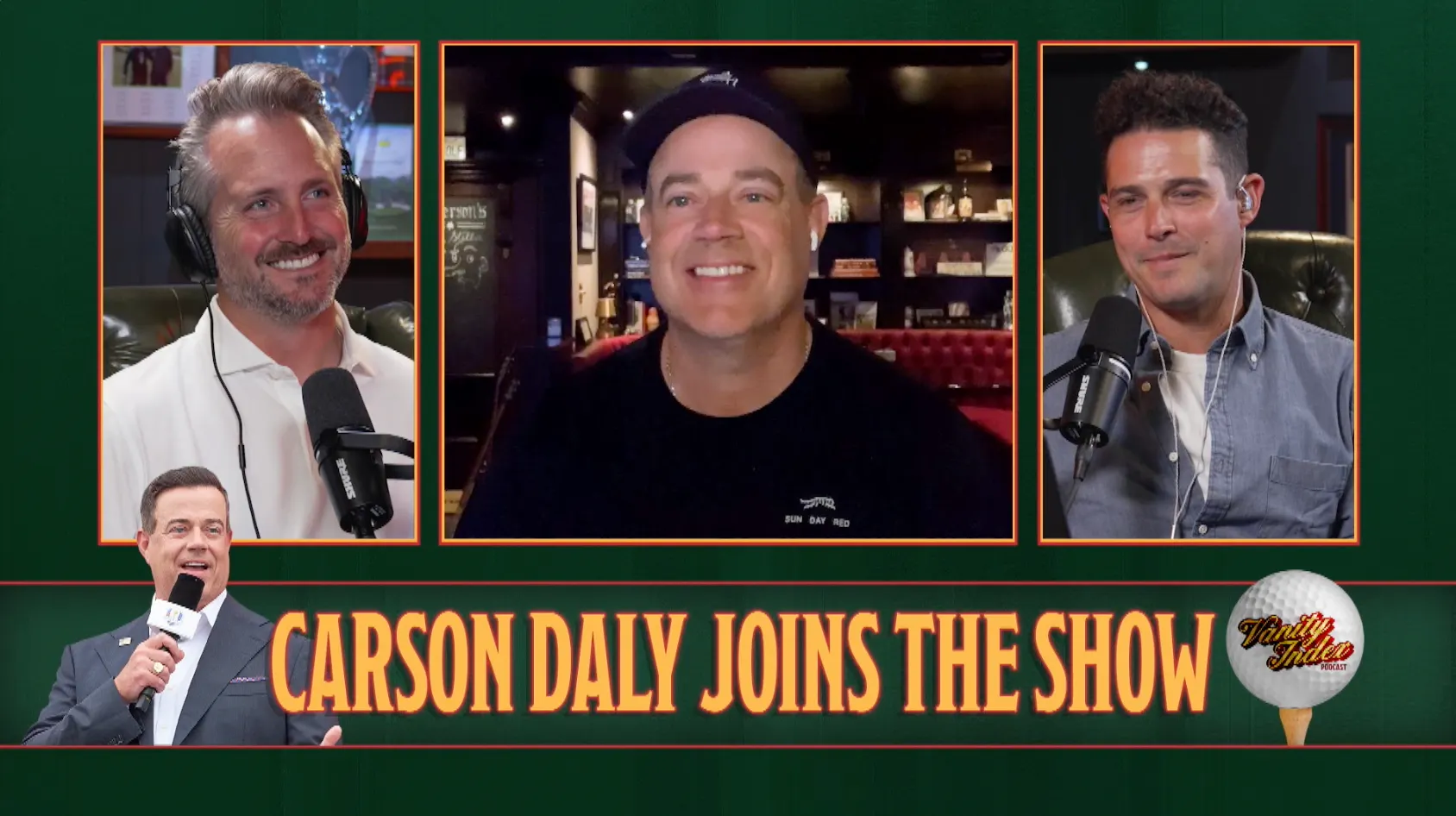 Carson Daly on friendship with Tiger, winning at Pebble Beach and more episode artwork