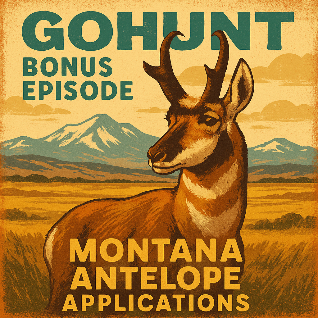 Western Rookie - GoHunt Bonus Series 29: Montana Antelope Applications