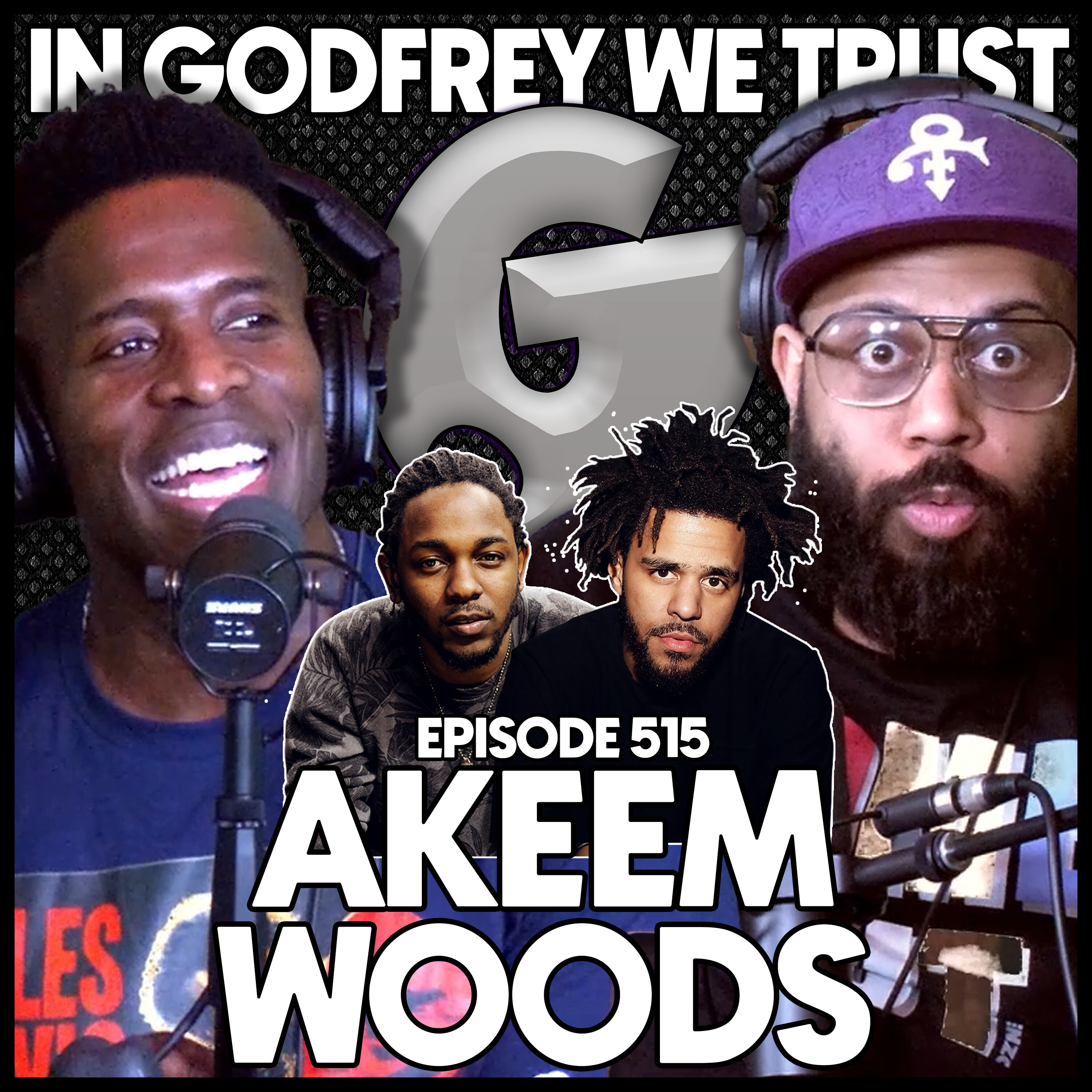 515. An Earthquake & An Eclipse | Akeem Woods episode artwork