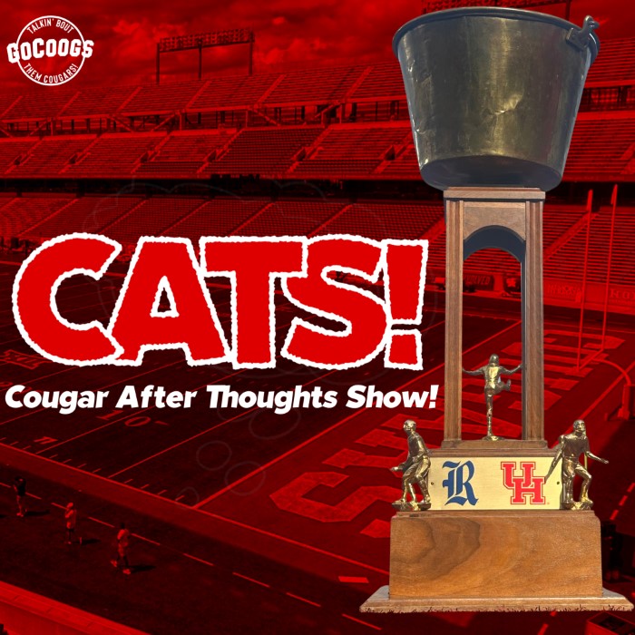 Cougar After Thoughts Show (CATS!) - Bayou Bucket Beatdown episode artwork