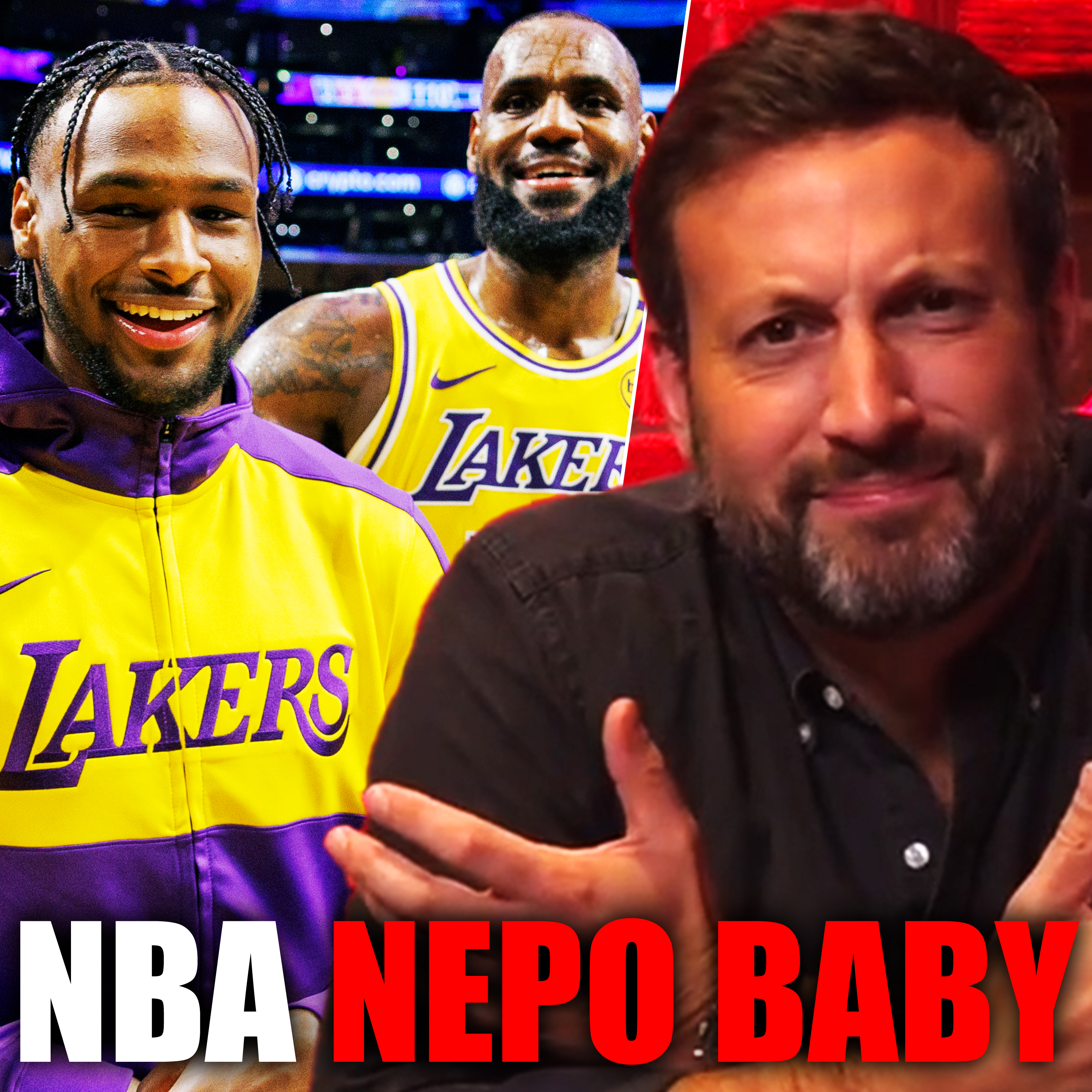 LeBron And Bronny James Make History In Totally Manufactured NBA Debut + Clay Travis, & Trey Wallace | episode artwork