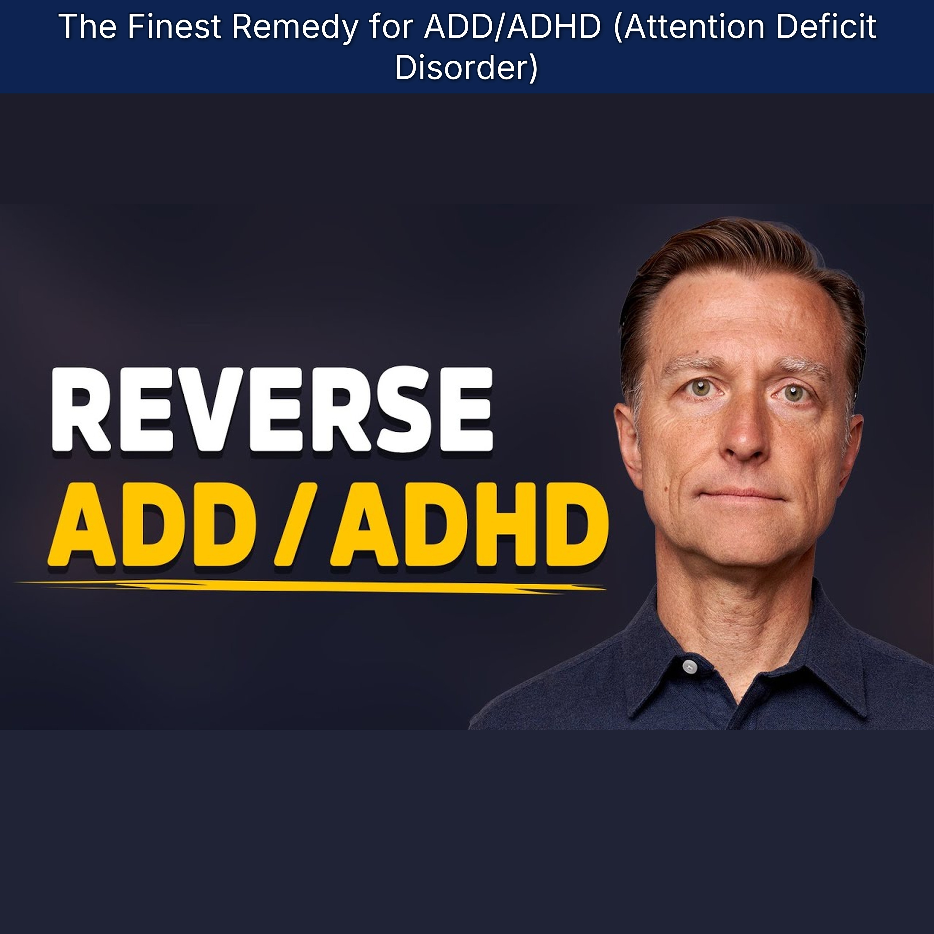 The Finest Remedy for ADD/ADHD (Attention Deficit Disorder) episode artwork