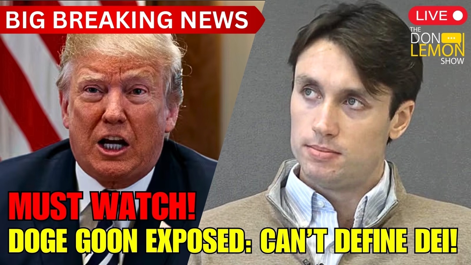 HOT TOPICS | DOGE GOON EXPOSED! They Can't Define D.E.I.!