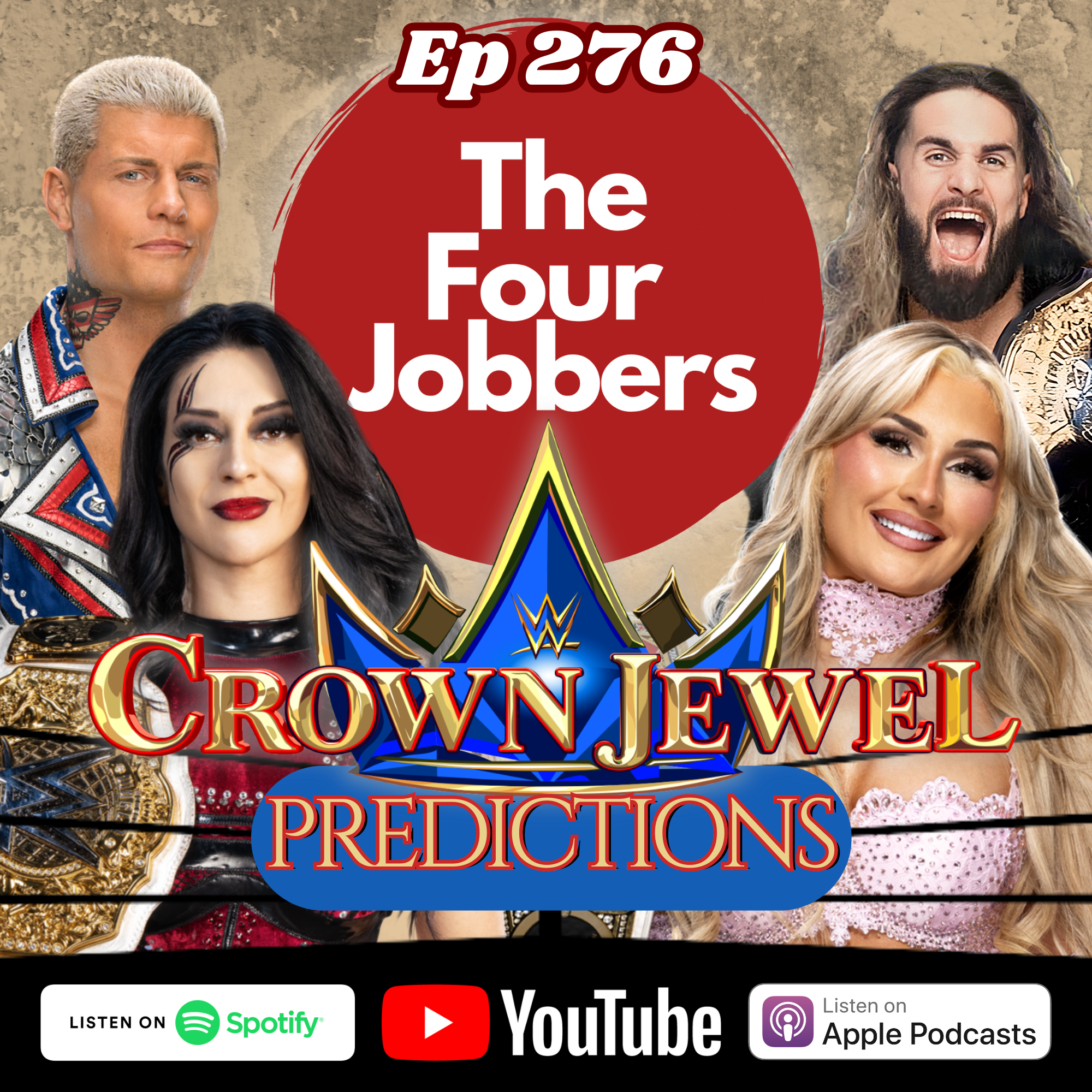 Ep 276 - WWE Crown Jewel Predictions episode artwork
