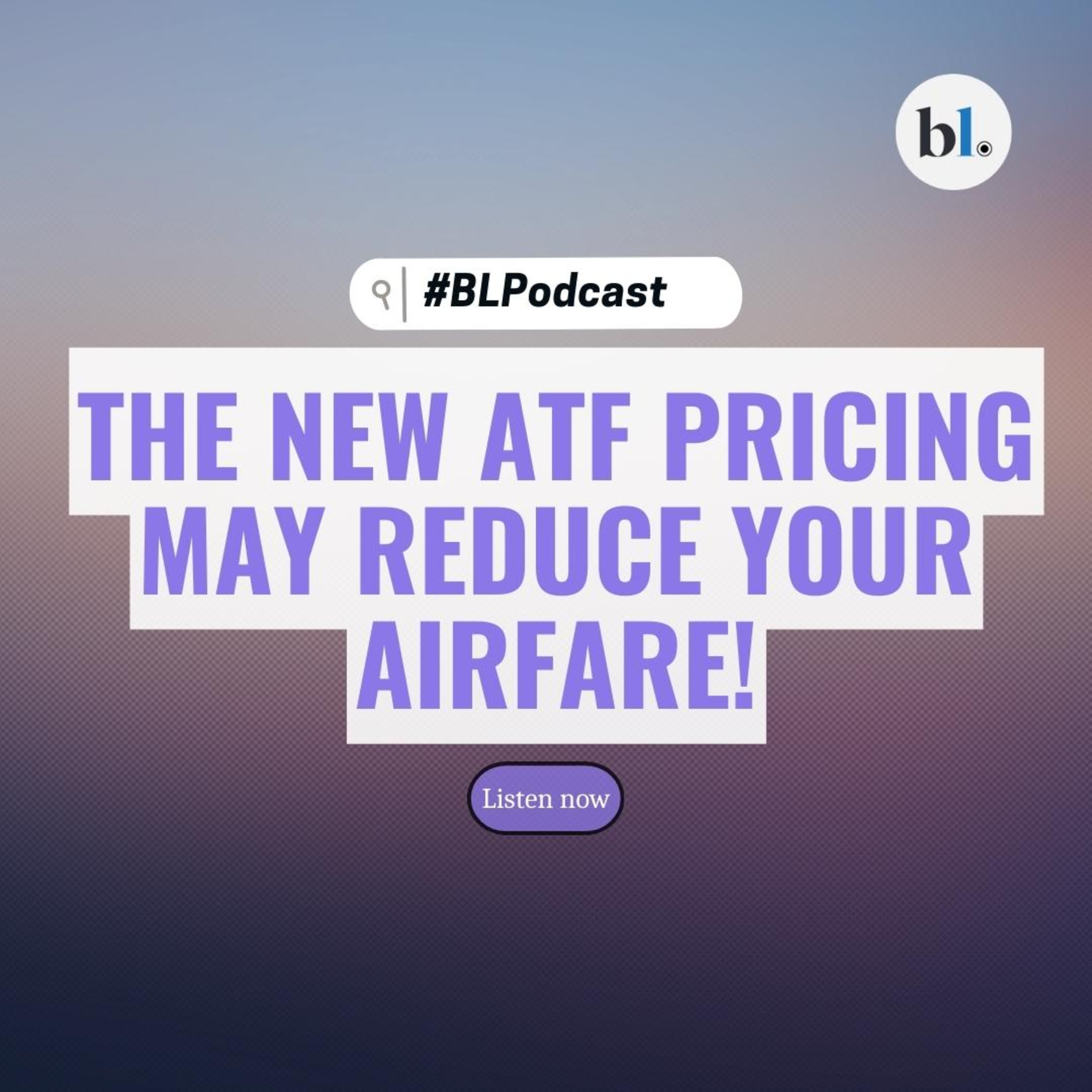 How will the new pricing system for jet fuel change your airfares? episode artwork