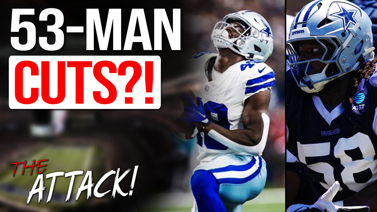 Dallas Cowboys RELEASE 8 PLAYERS IN FIRST ROUND OF CUTS For 53-Man Roster! episode artwork