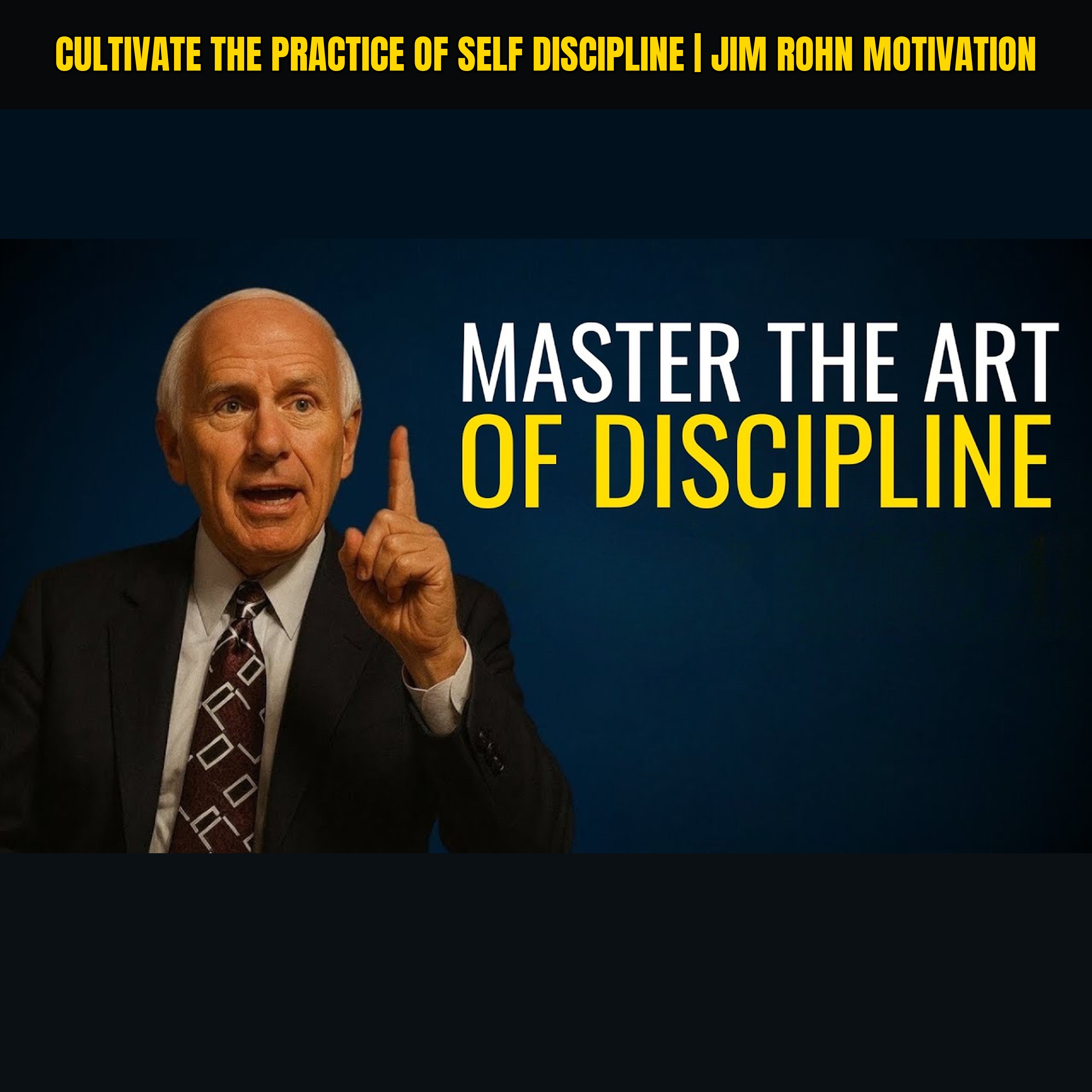 Cultivate the Practice of Self Discipline | Jim Rohn Motivation episode artwork