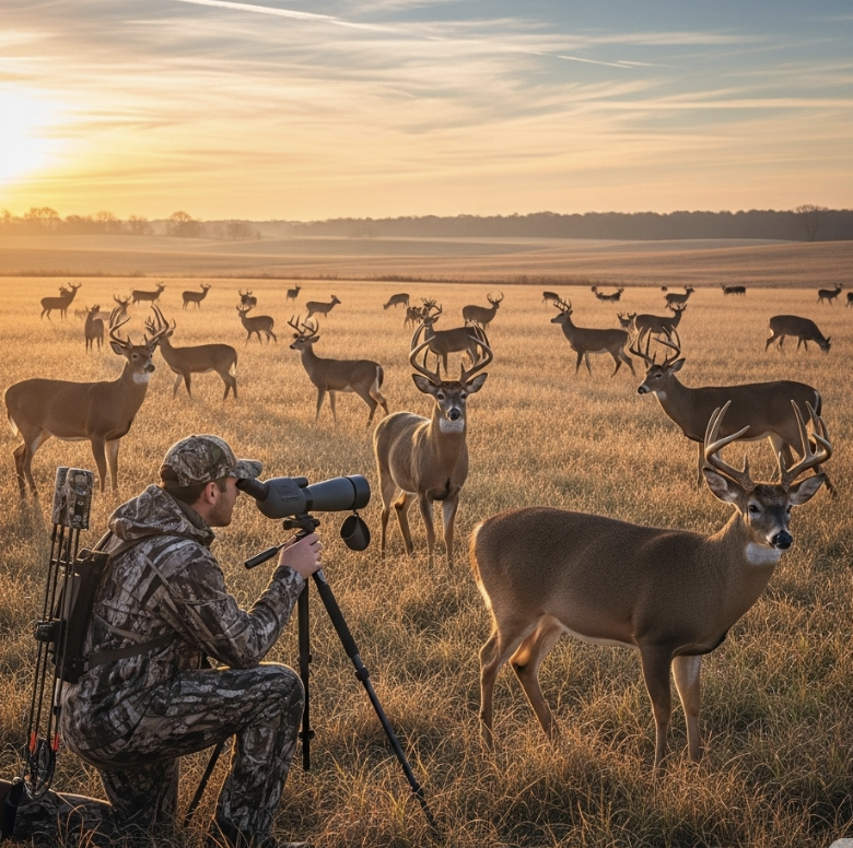 Michigan Wild - Locating a Target Buck