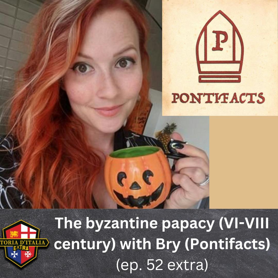 The byzantine papacy (VI-VIII century), with Bry Jensen from Pontifacts (ep. 52 extra) The byzantine papacy (VI-VIII century), with Bry Jensen from Pontifacts (ep. 52 extra)