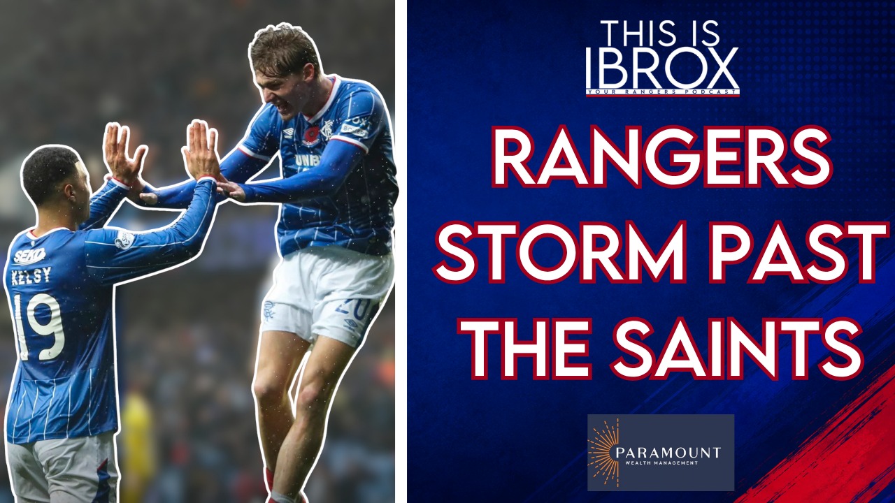 Rangers Storm Past The Saints episode artwork