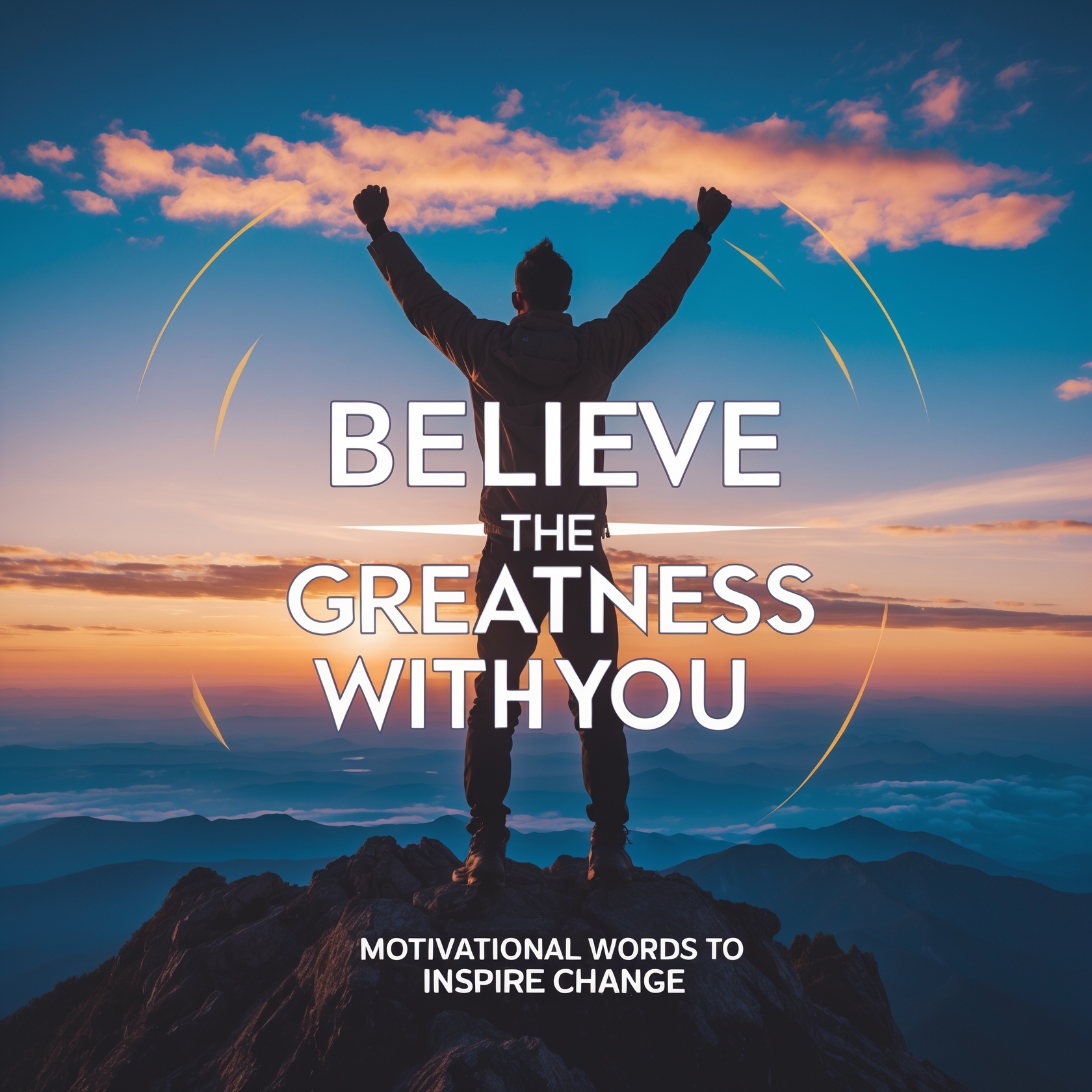 BELIEVE THE GREATNESS WITHIN YOU - Motivational Words to Inspire Change
