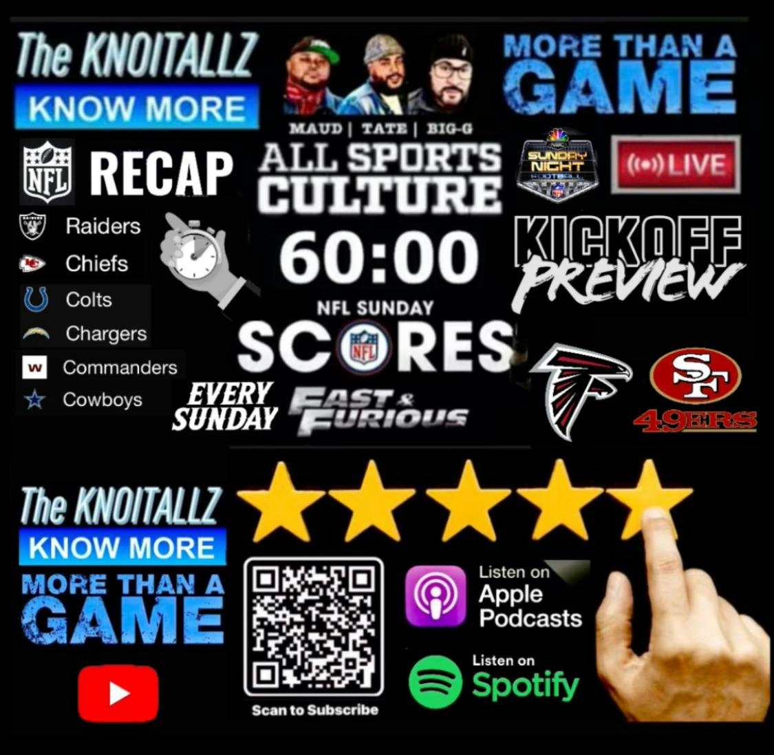 KnoItAllz: Fast & Furious 60 minute NFL Week 7 Recap, Scores & Previews KnoItAllz: Fast & Furious 60 minute NFL Week 7 Recap, Scores & Previews