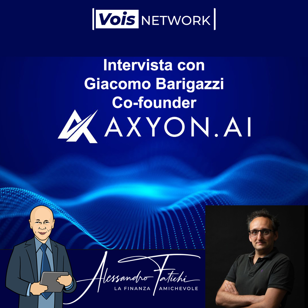 Intervista con Giacomo Barigazzi co-founder di Axyon AI