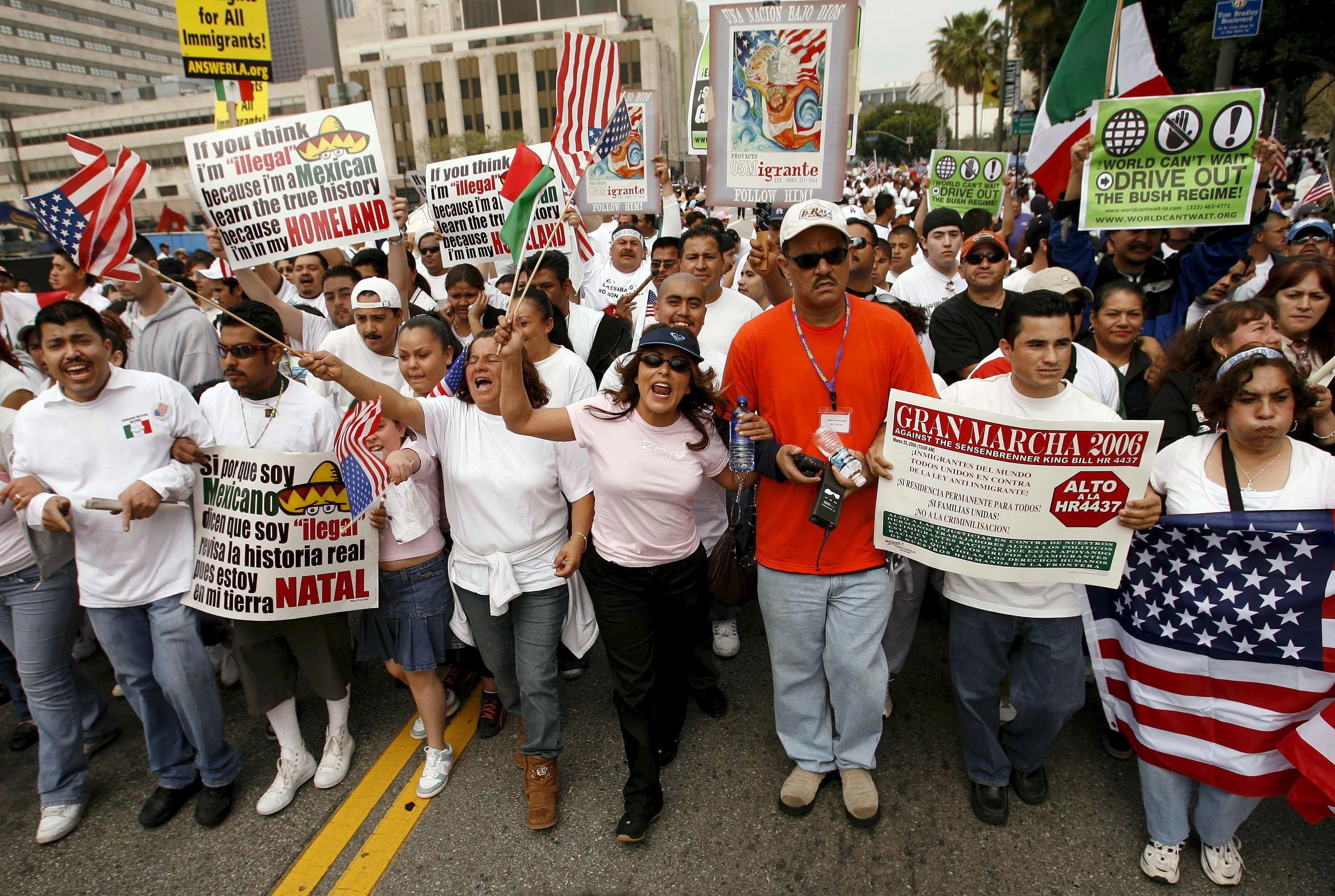 When 1 million marched for immigrant rights in Downtown L.A.