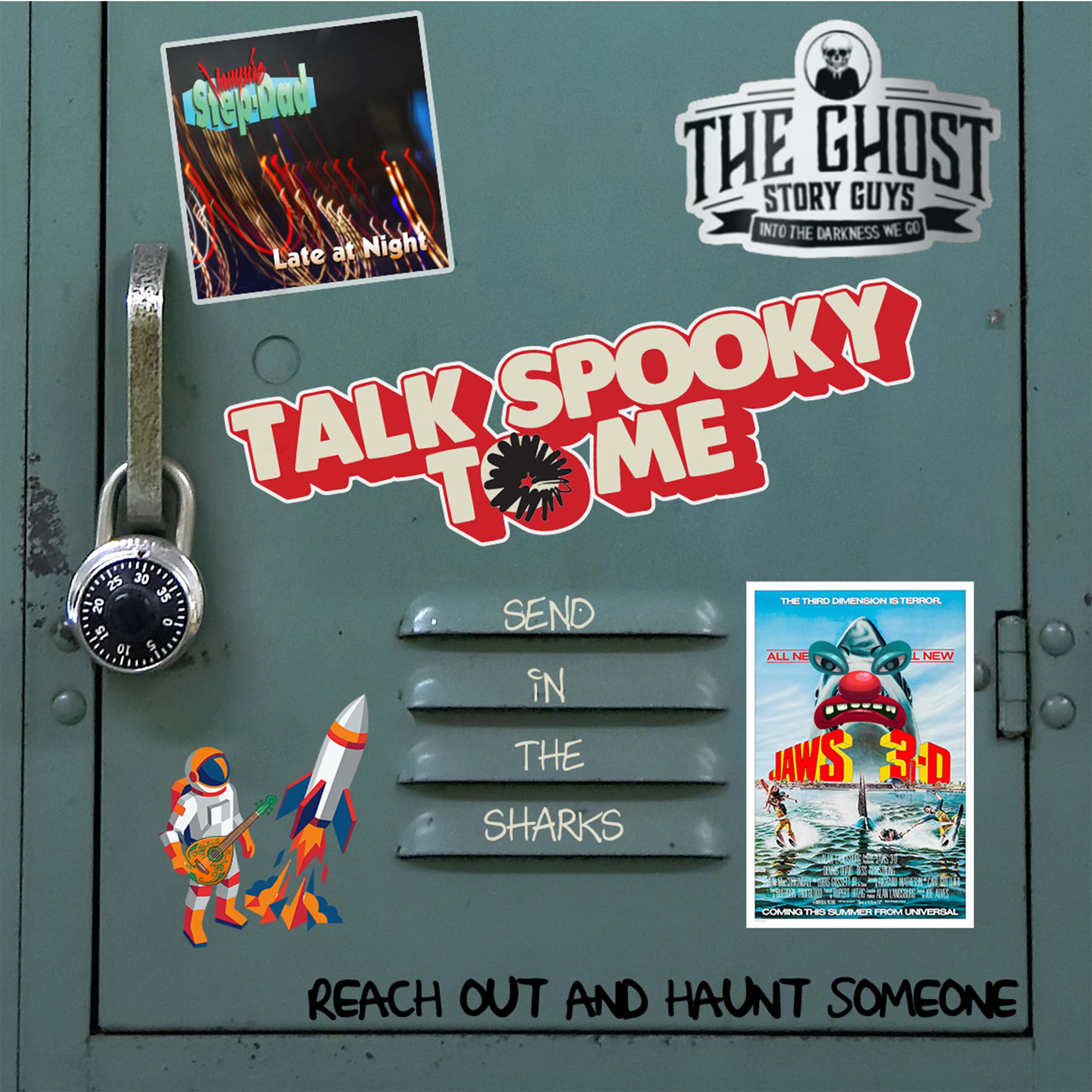 Send in the Sharks | Talk Spooky to Me artwork