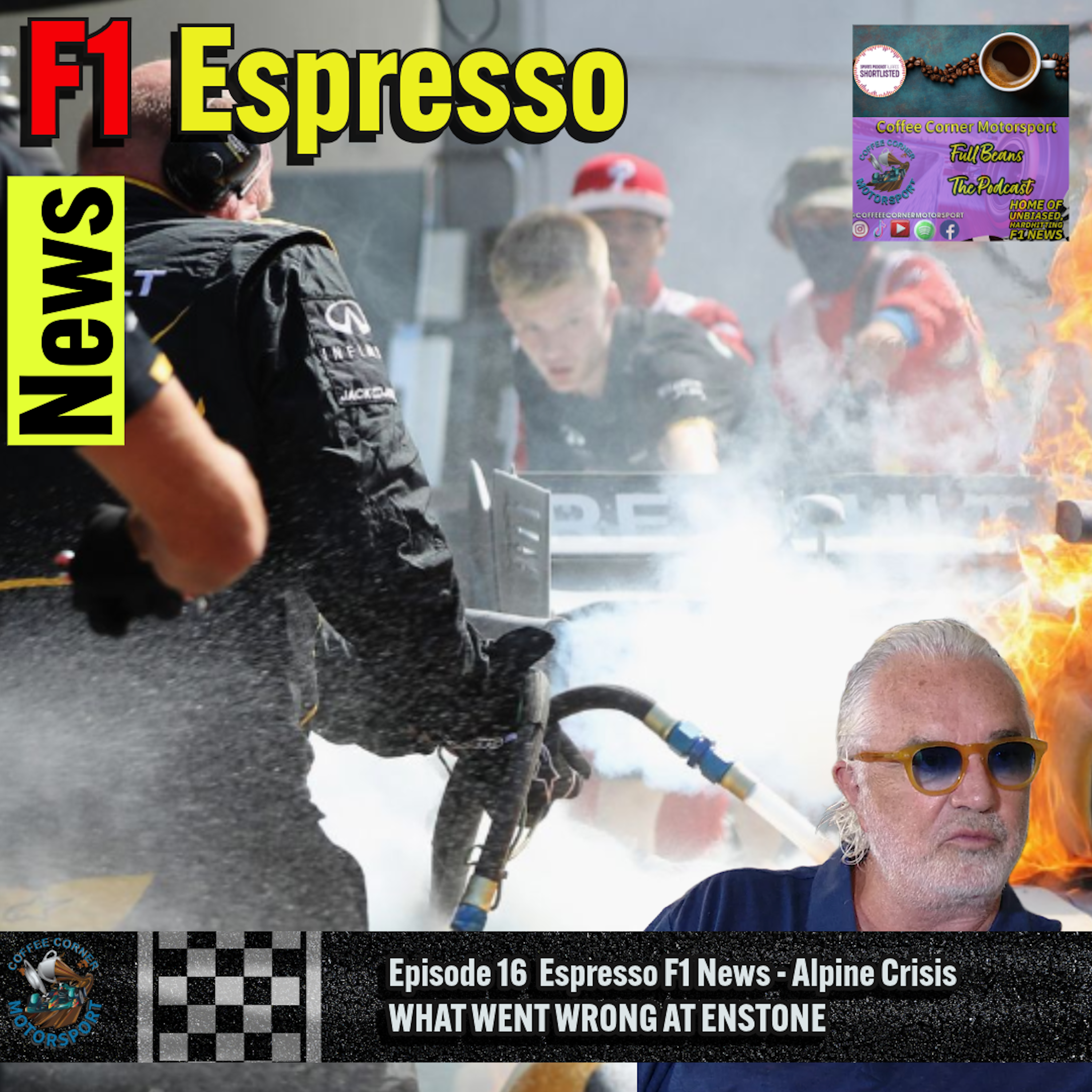 Espresso F1 News - Alpine Crisis WHAT WENT WRONG AT ENSTONE