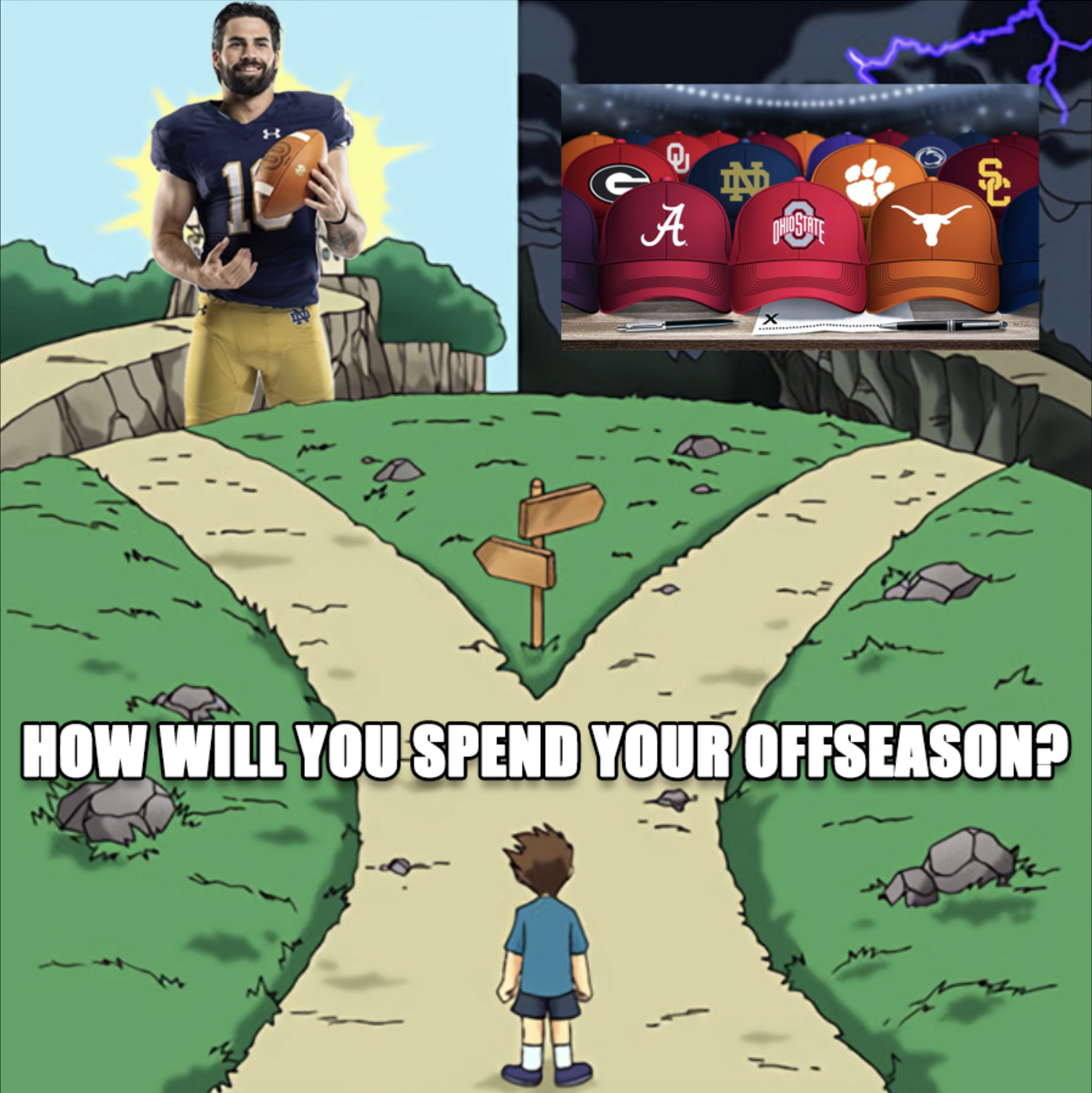 Prop bet season for Notre Dame and college football episode artwork