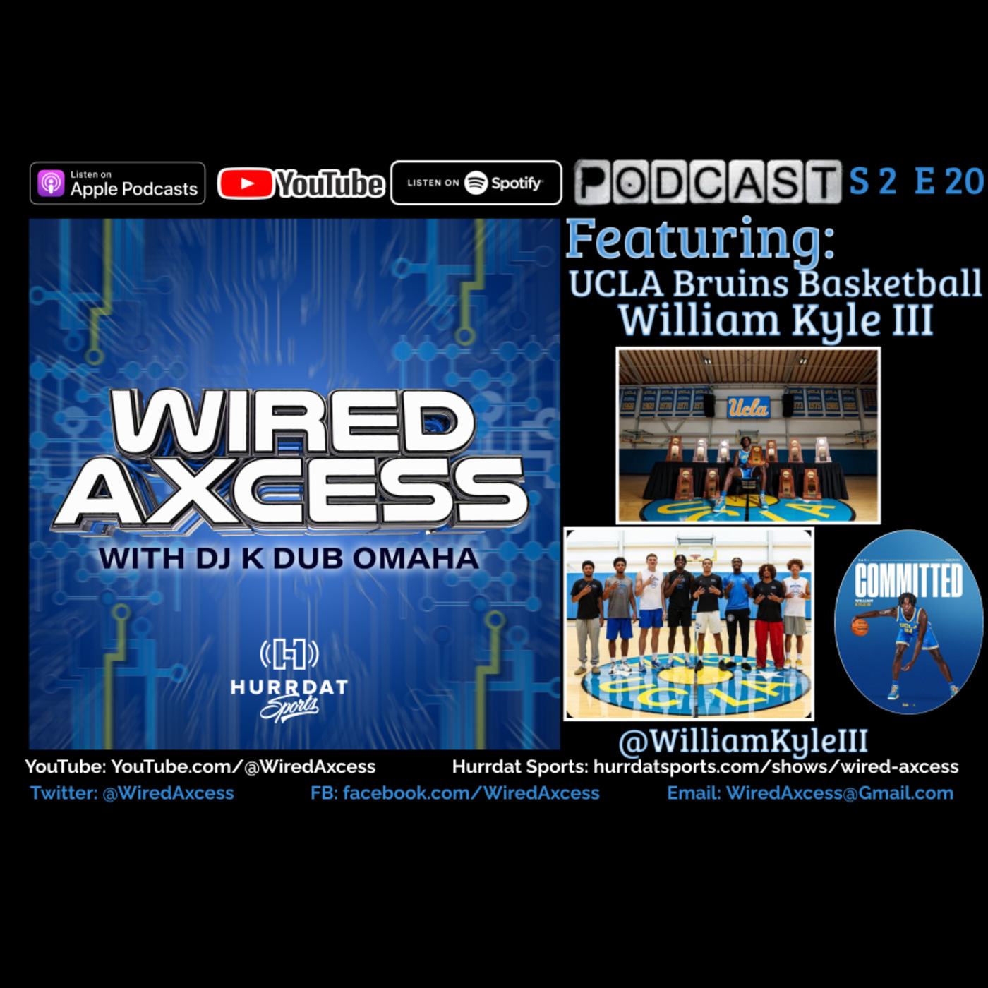 UCLA Bruins Basketball William Kyle III episode artwork