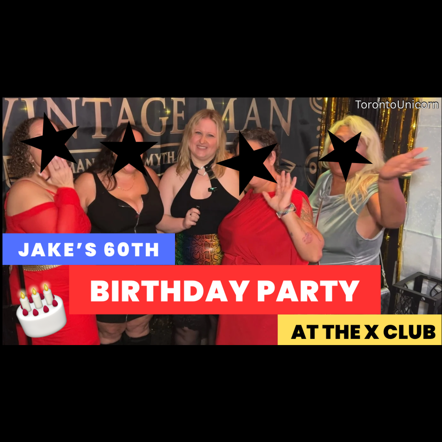 WILD wall-to-wall action at Jake's 60th sex club birthday party *vlog from The X Club*