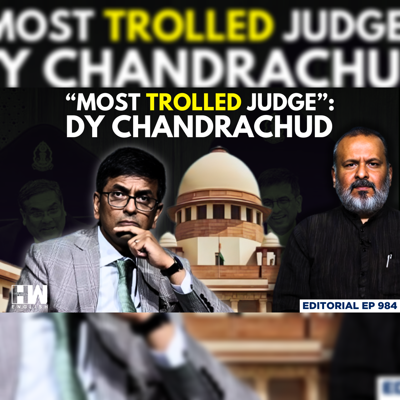 Editorial with Sujit Nair | "Most Trolled Judge": DY Chandrachud | CJI | Supreme Court episode artwork