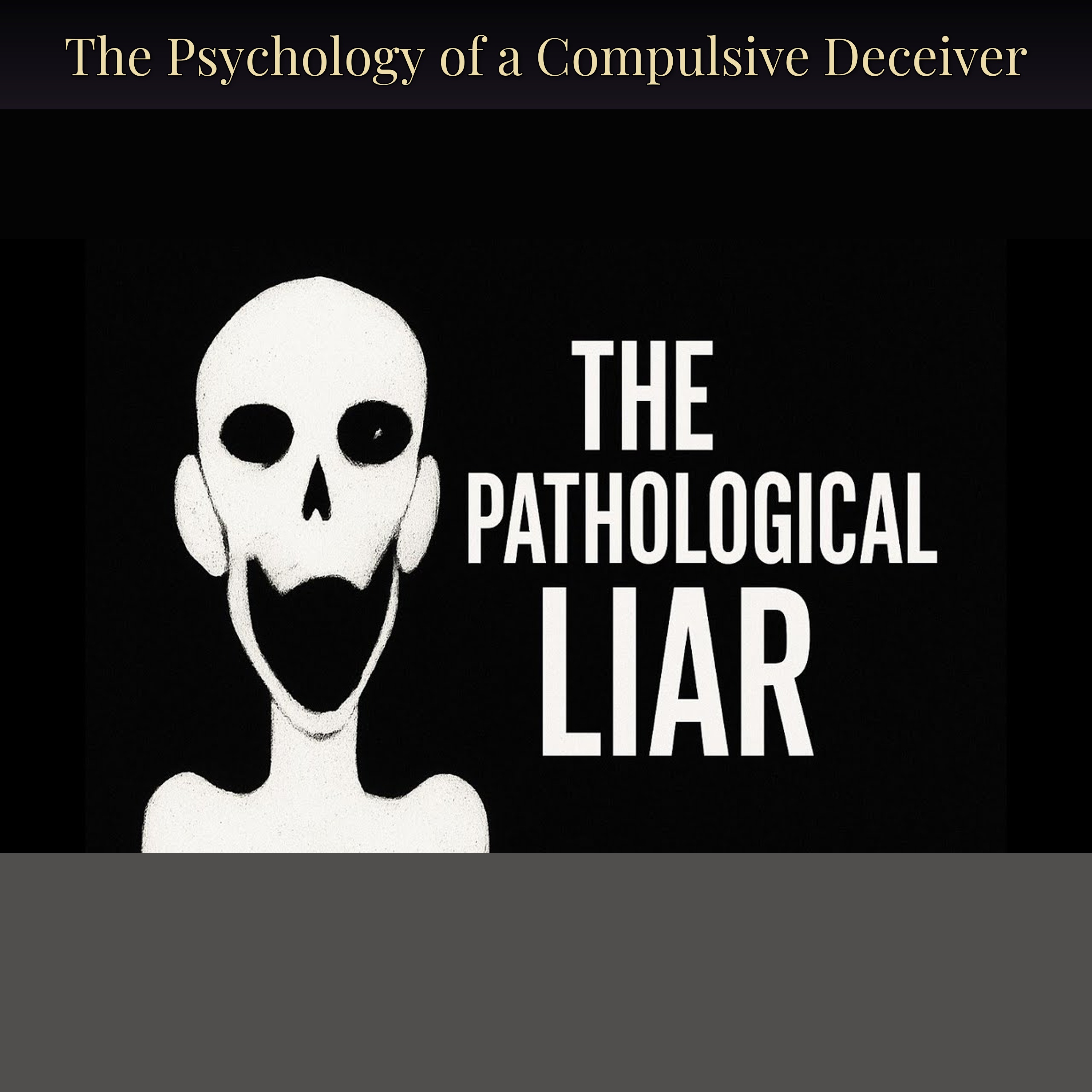 The Psychology of a Compulsive Deceiver