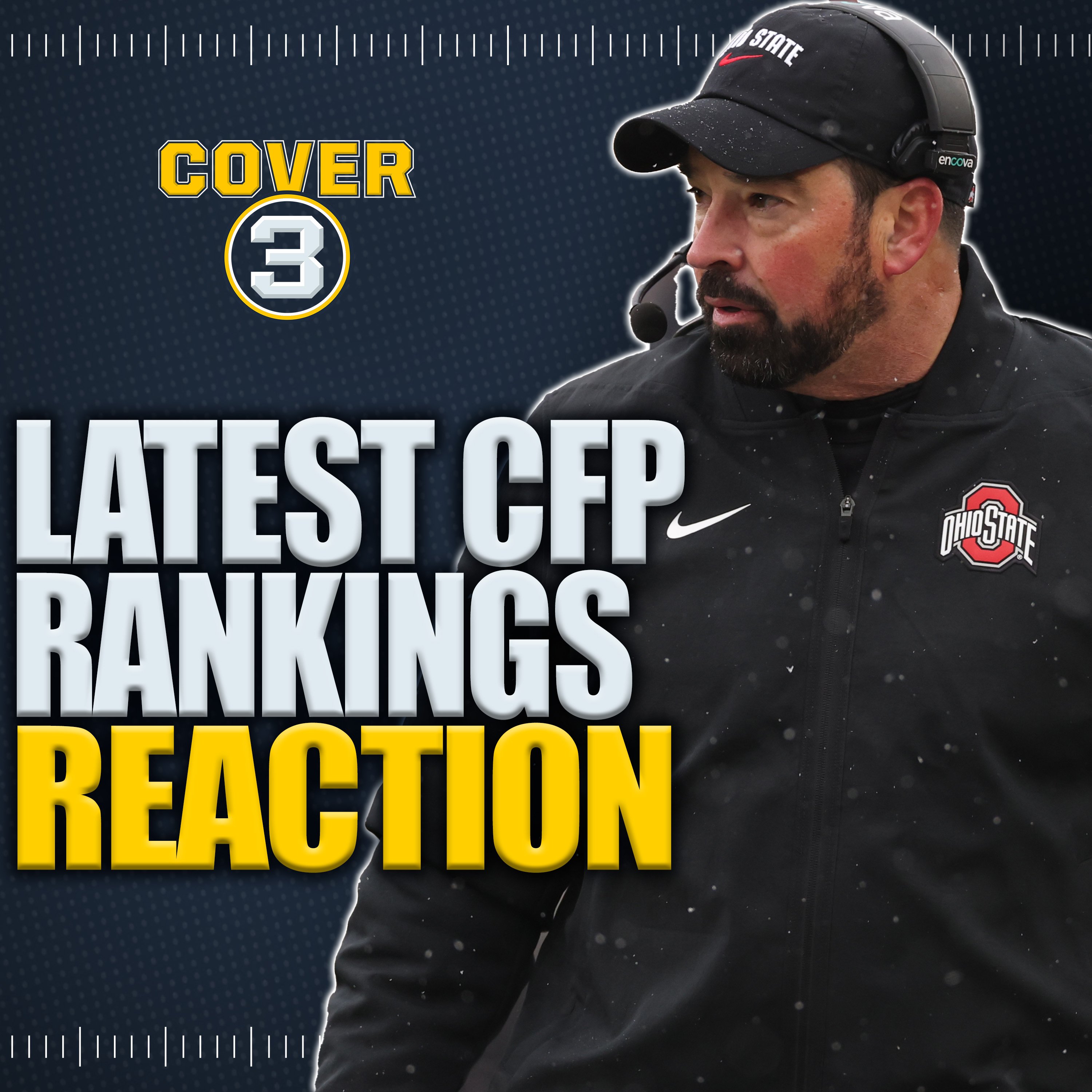 NEW 2025 CFP Rankings Reaction: Notre Dame or BYU? | Miami's Done | JMU Enters | College Football