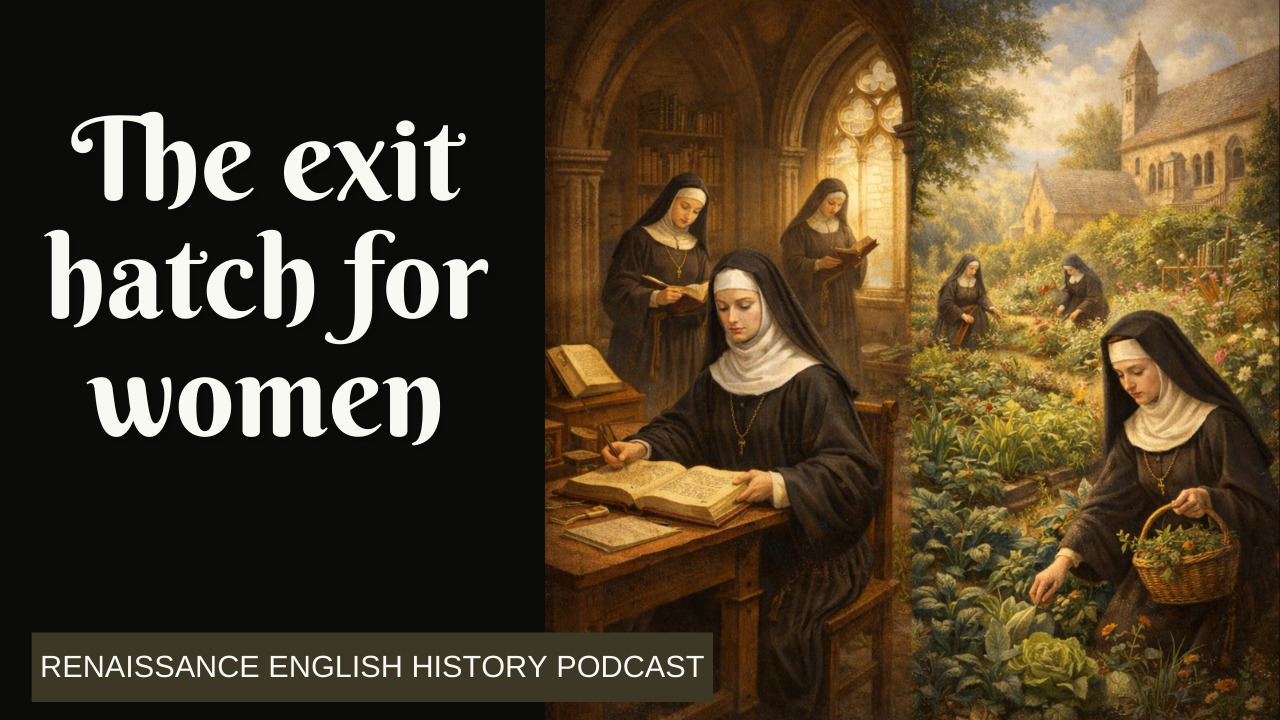 Why Smart Tudor Women Chose the Convent (And What Henry VIII Took From Them)