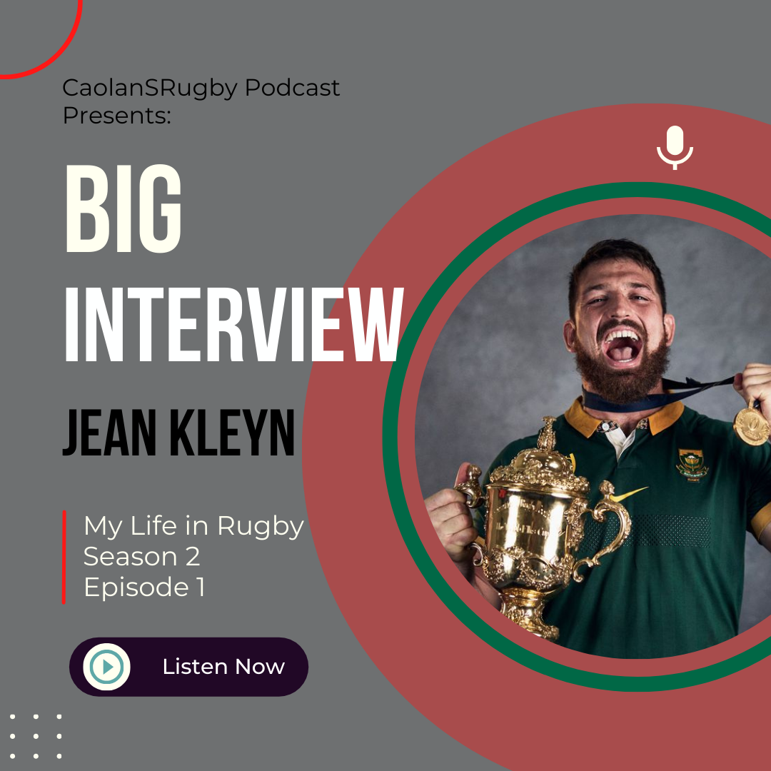 A 2023 To Remember - Jean Kleyn Interview | My Life in Rugby, Season 2, Episode 1 episode artwork
