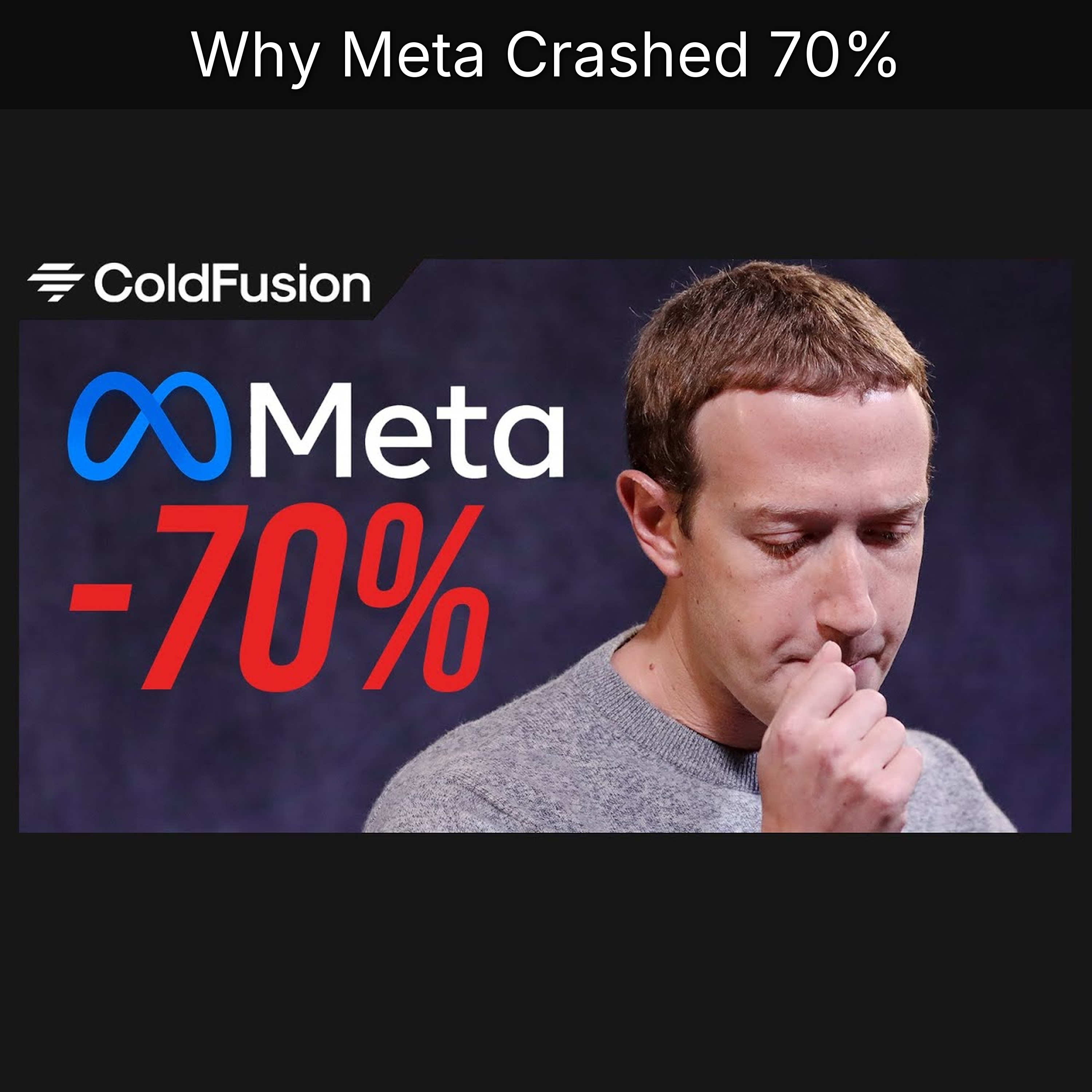 Why Meta Crashed 70%