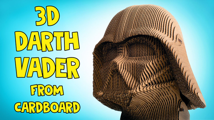 Make Your Own 3D Darth Vader!
