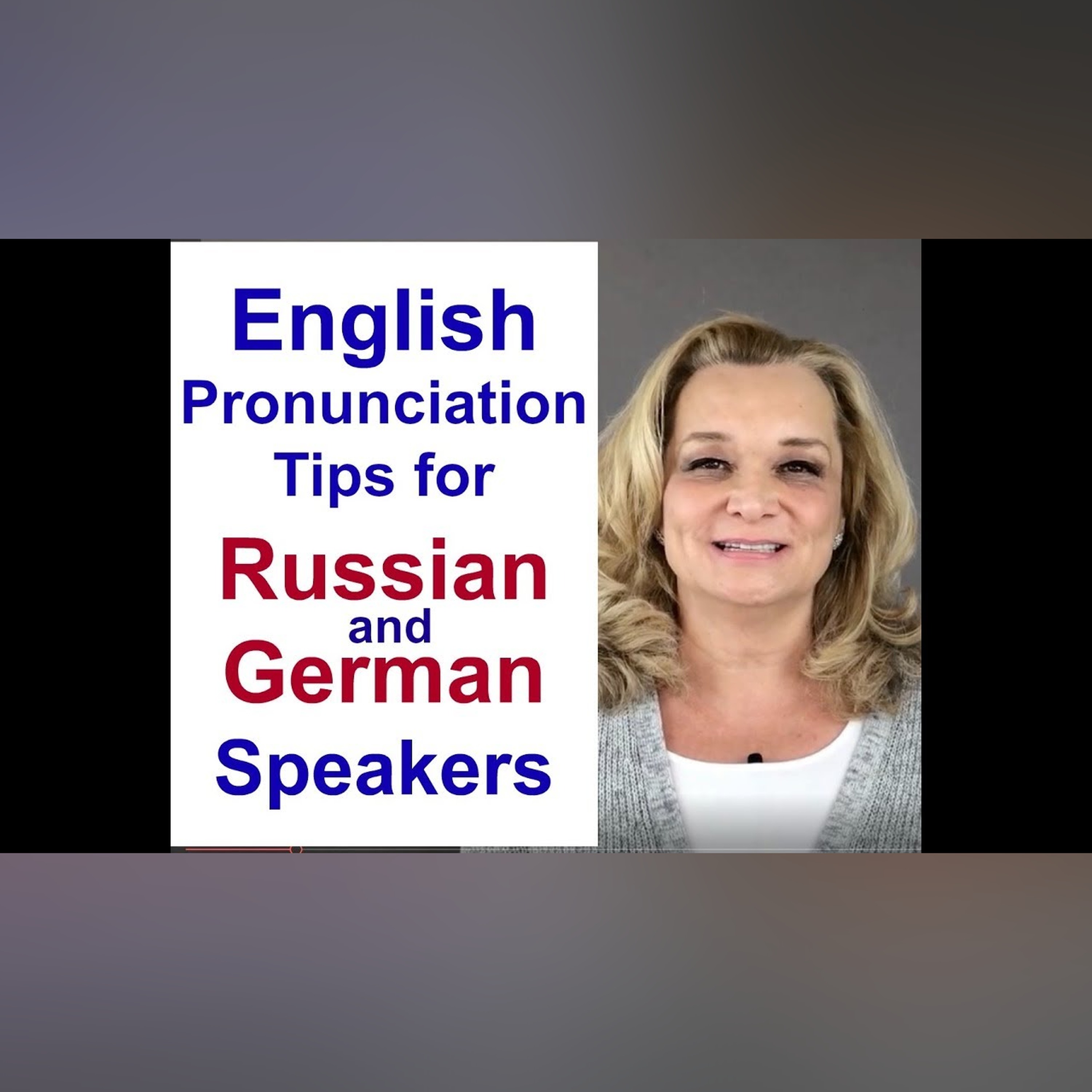 English Pronunciation Tips for Russian and German Speakers | Accurate English episode artwork