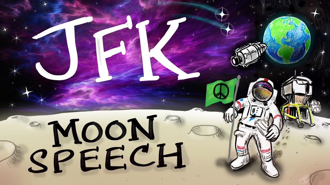 Moon Speech - John F. Kennedy (Animated) | After Skool