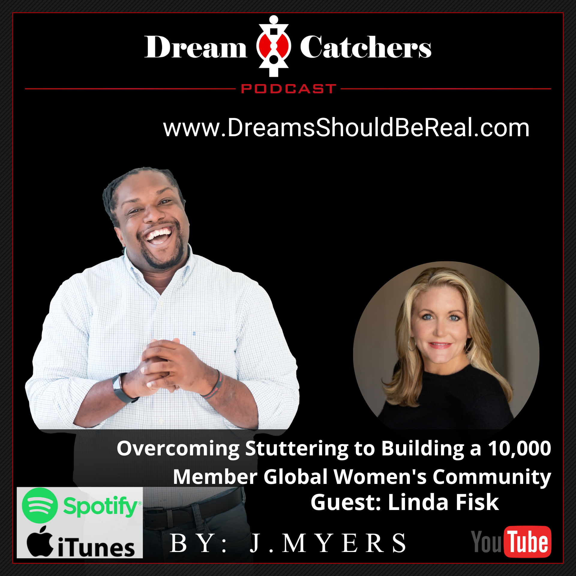 Overcoming Stuttering to Building a 10,000 Member Global Women's Community - Linda Fisk episode artwork