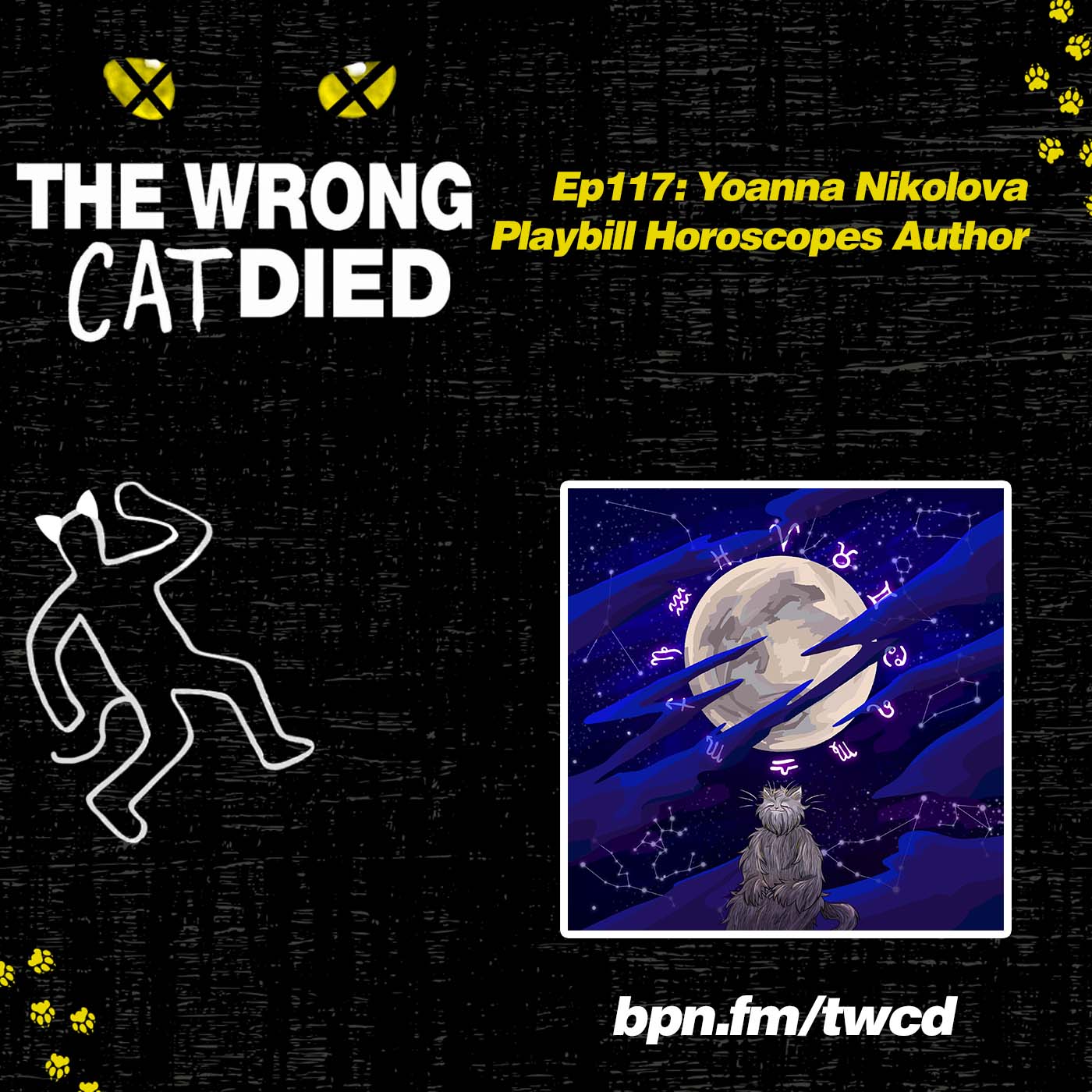 Ep117 - Yoanna Nikolova, Playbill Horoscopes Author episode artwork