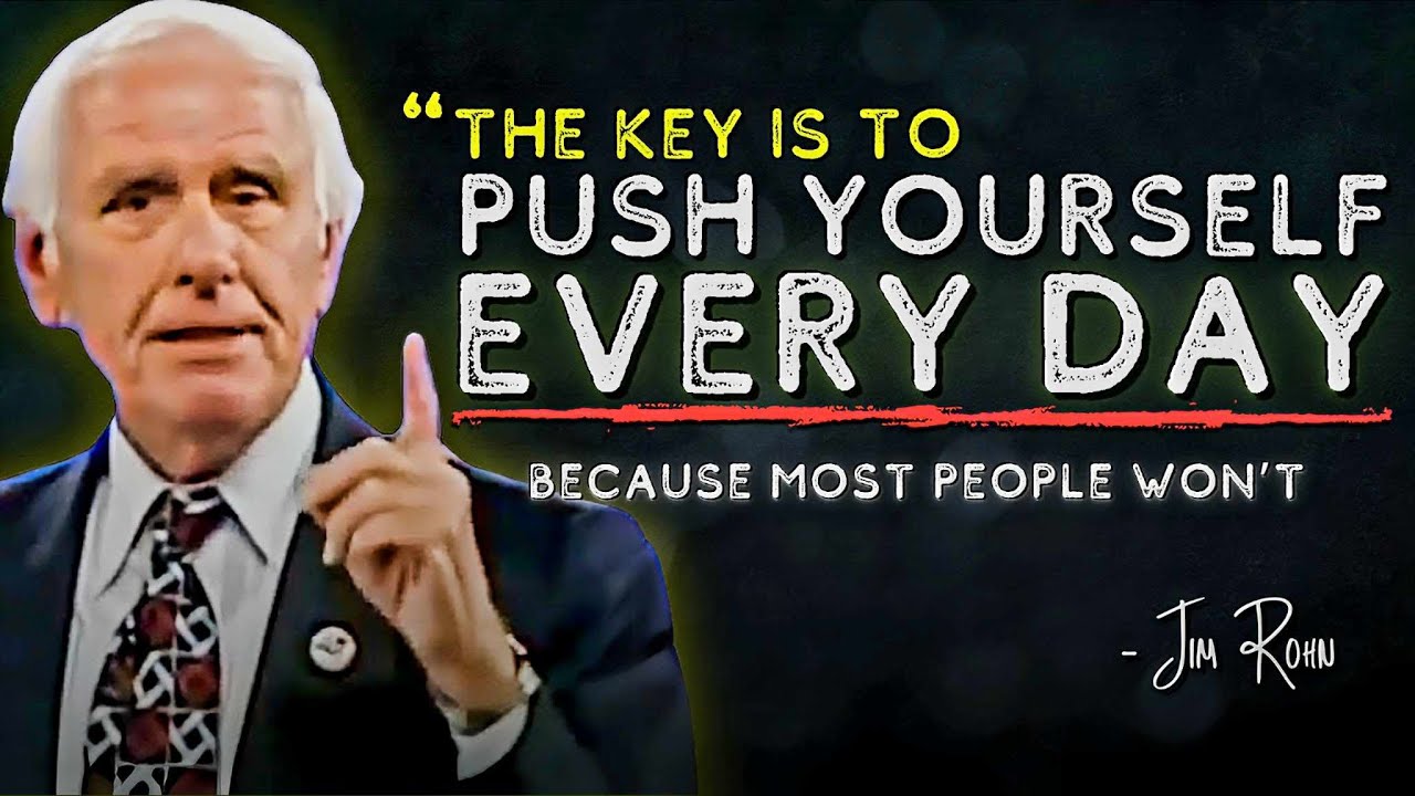Push Yourself Every Day Like Winners Do | Jim Rohn Motivation