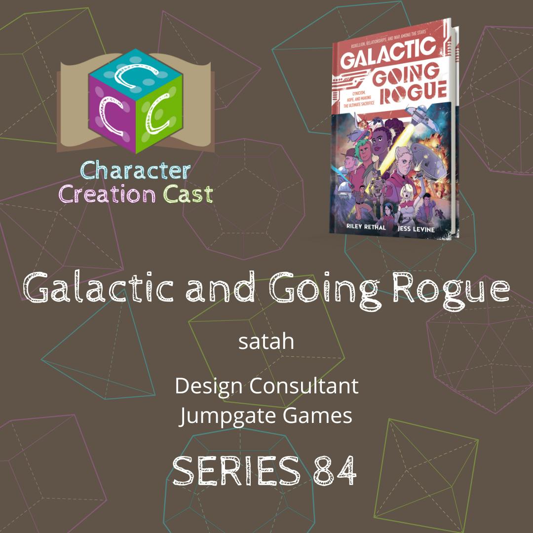 Series 84.5 - Galactic and Going Rogue with satah (Discussion Concluded) Series 84.5 - Galactic and Going Rogue with satah (Discussion Concluded)