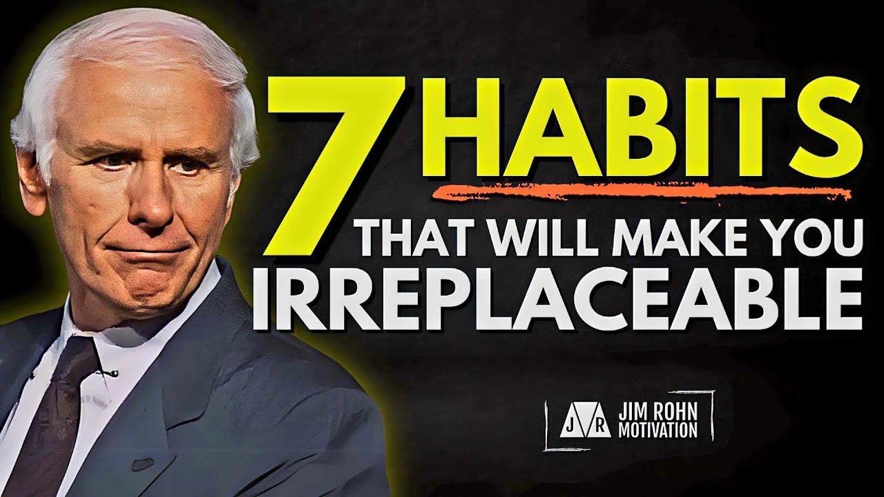 7 Habits That Will Make You Irreplaceable | Jim Rohn Motivation
