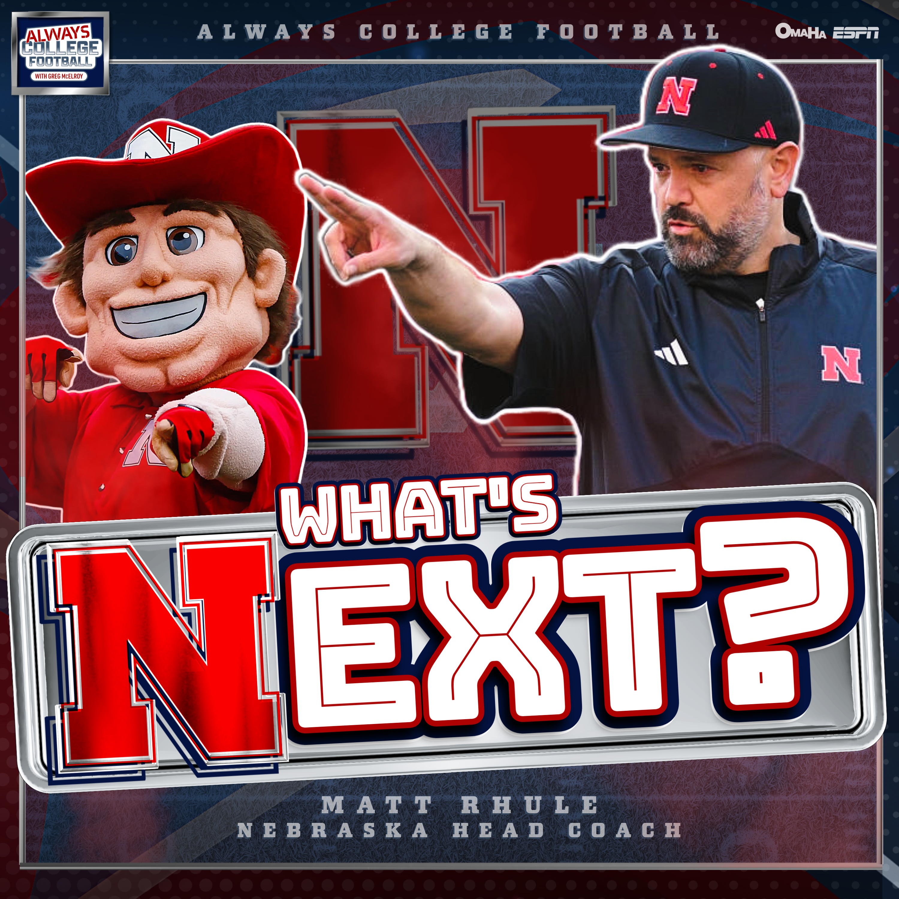 Always College Football: Expectations UP at Nebraska in year 3 under Matt Rhule