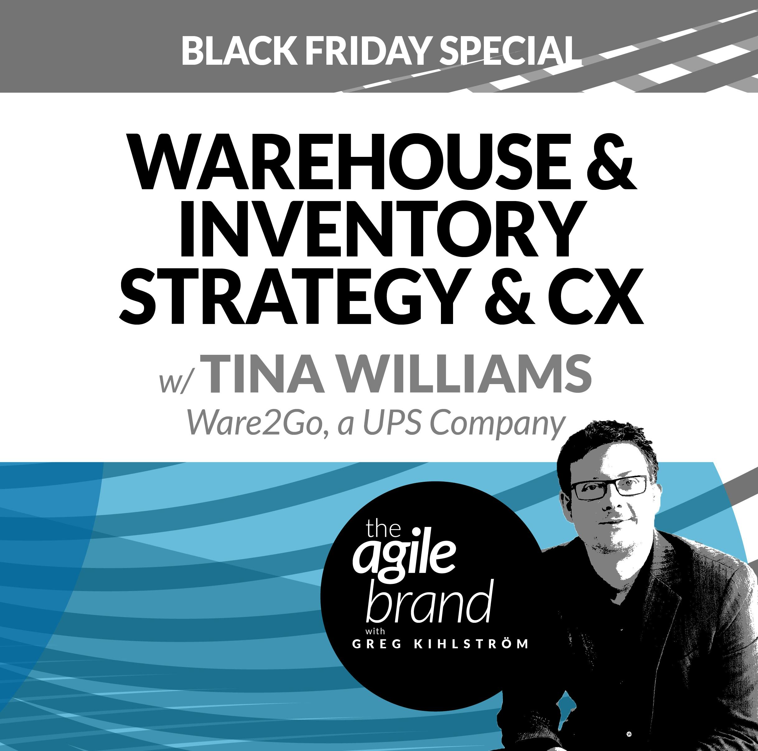 #299: Black Friday Special: Warehouse and inventory strategy and the customer experience with Tina Williams, Ware2Go, a UPS Company